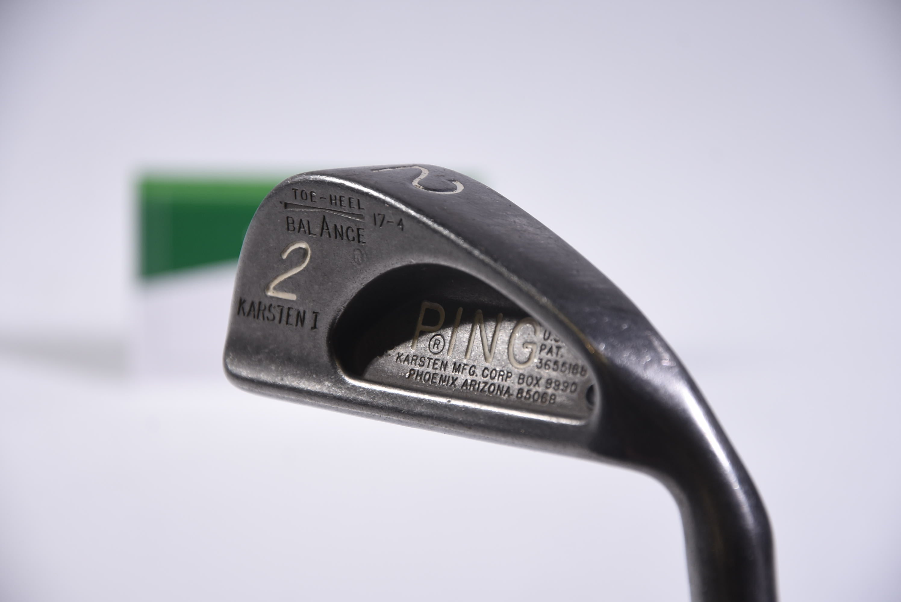 Ping Karsten I #2 Iron / 18 Degree / Black Dot / Stiff Flex Ping Karsten ZZ Lite