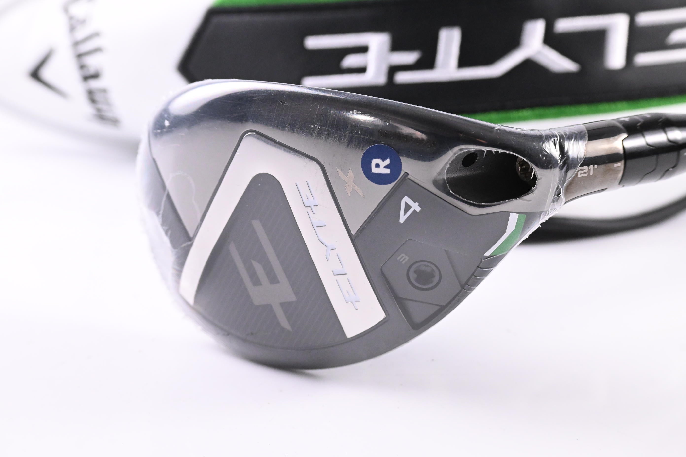 Callaway Elyte X #4 Hybrid / 21 Degree / Regular Flex Denali Charcoal 60 Shaft