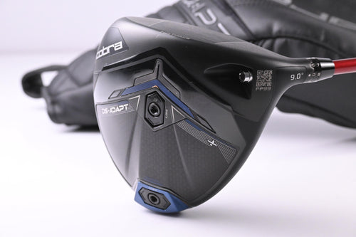 Cobra DS-Adapt X Driver / 9 Degree / Stiff Flex Denali Red 50 Shaft