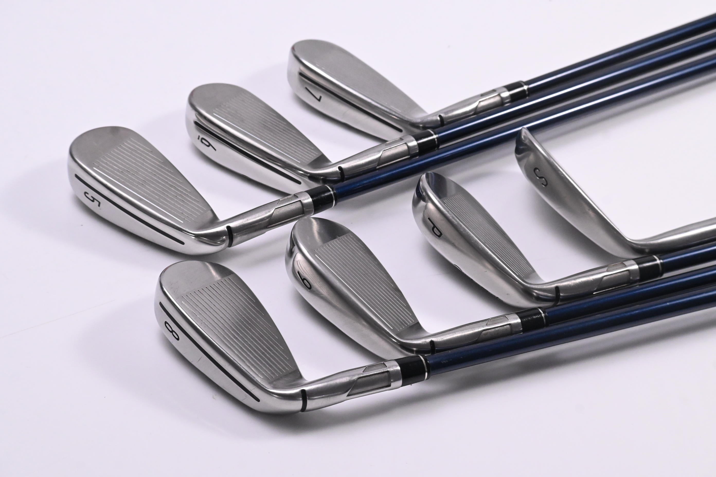 Taylormade SIM2 Max OS Irons / 5-PW+SW / Senior Flex Fujikura Ventus Blue 5