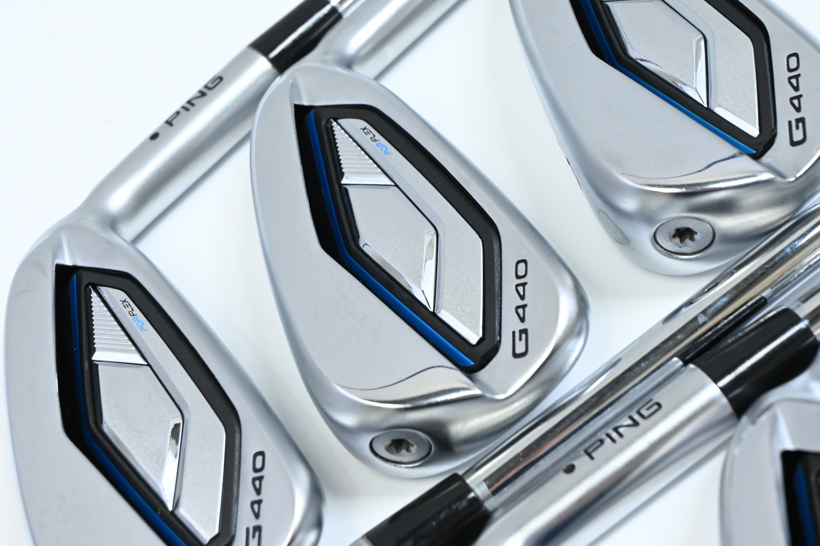 Ping G440 Irons / 4-PW / Black Dot / Regular Flex NS Pro Modus3 Tour 105 Shafts