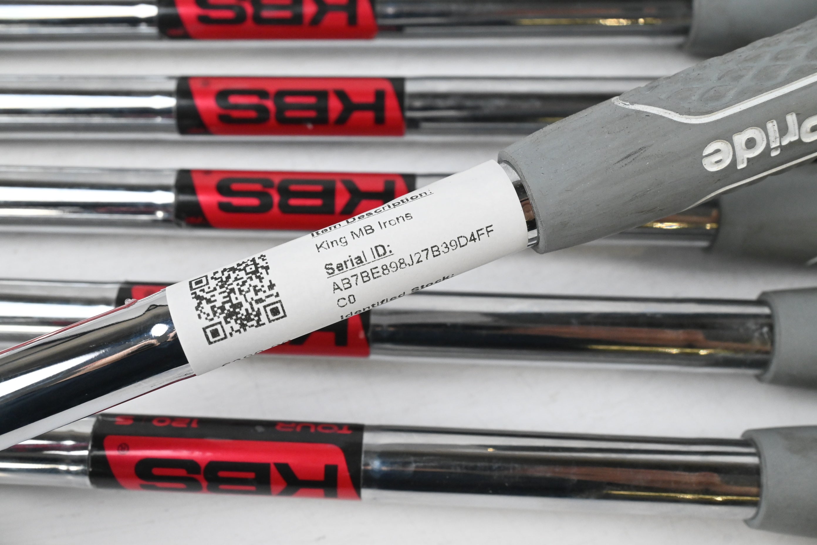 Cobra King MB/CB Combo Irons / 5-PW / Stiff Flex KBS Tour 120 Shafts