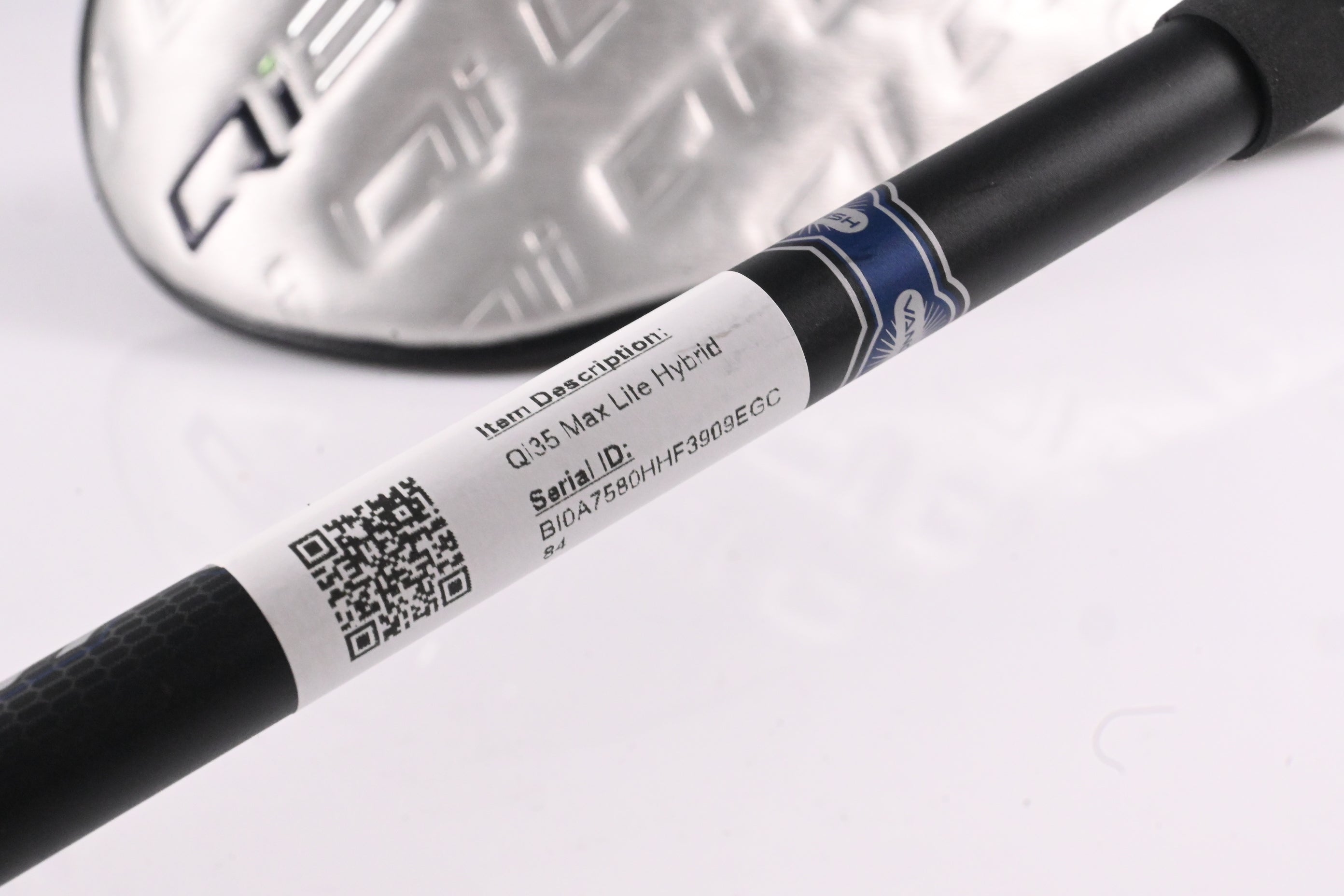 Taylormade Qi35 Max Lite #5 Hybrid / 27 Degree / Senior Flex Vanquish 5 Shaft