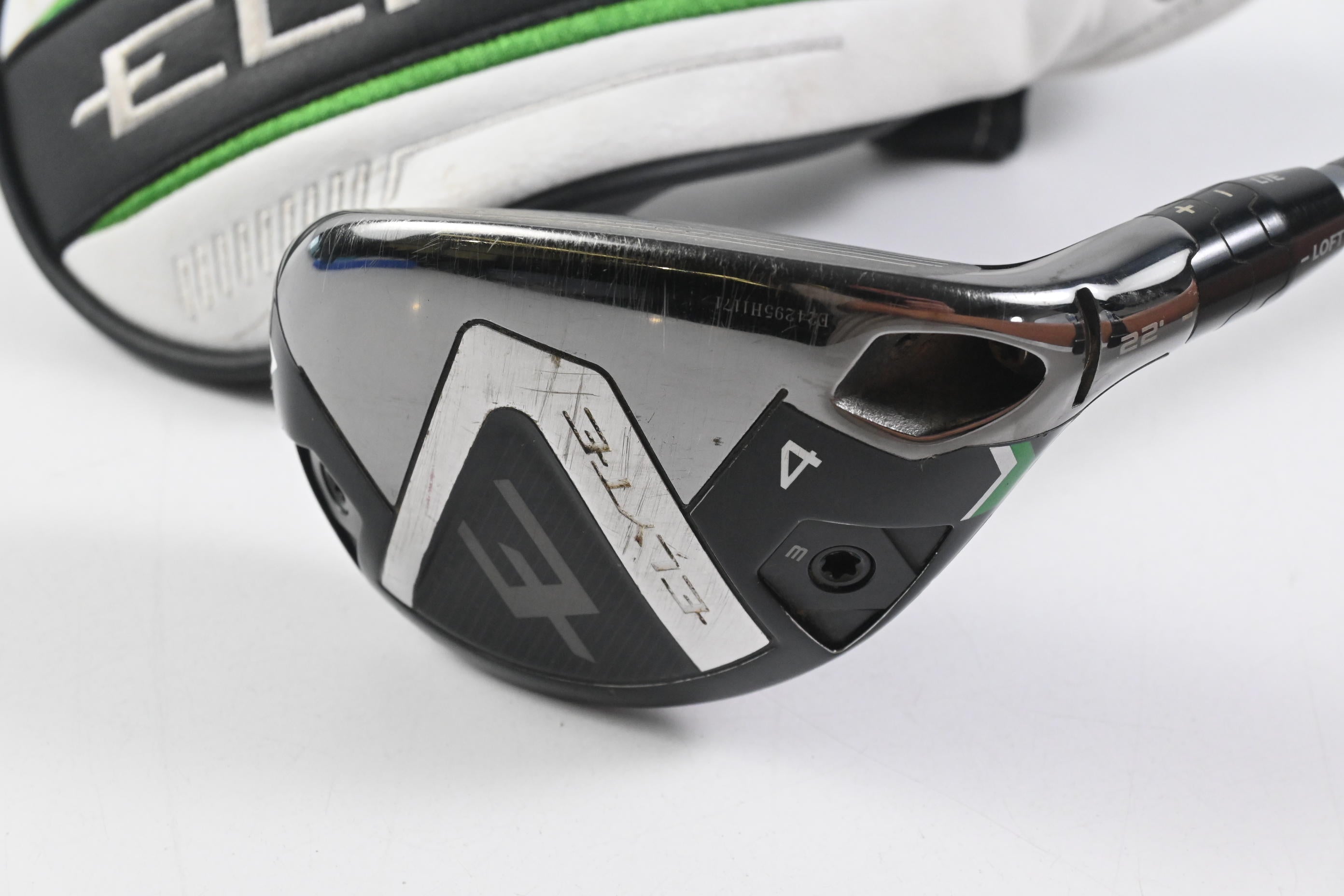 Callaway Elyte #4 Hybrid / 22 Degree / Regular Flex Denali Charcoal 60 Shaft