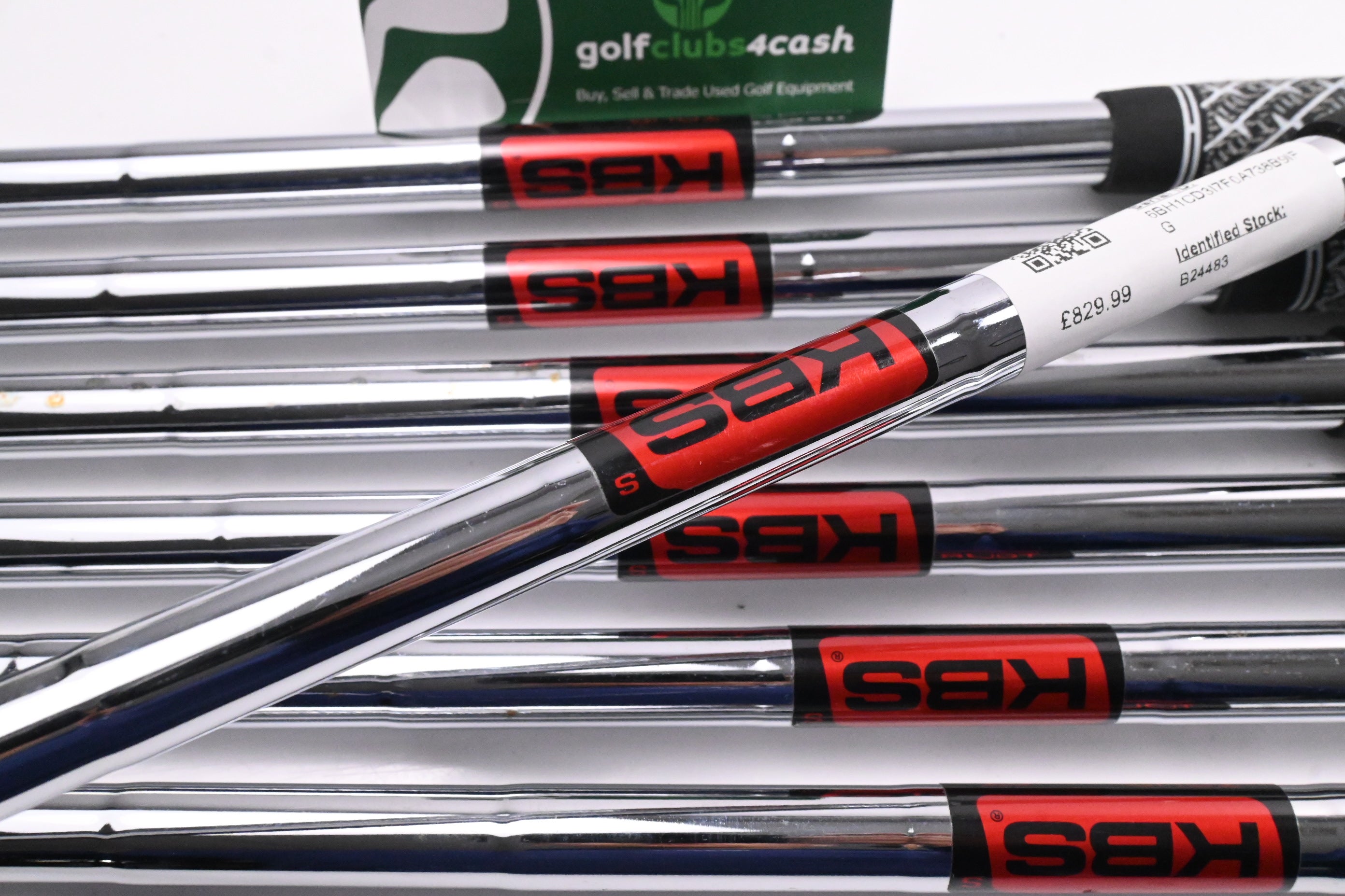 Mizuno Pro 241 Irons / 4-PW / Stiff Flex KBS Tour Shafts