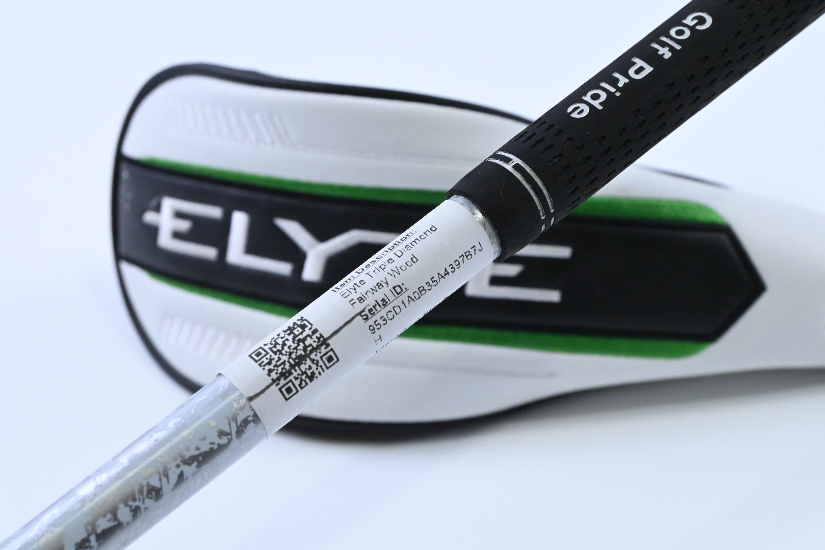 Callaway Elyte Triple Diamond #3 Wood / 15 Degree / X-Flex Denali Black 80 Shaft