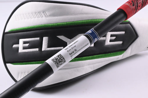 Callaway Elyte Driver / 9 Degree / Senior Flex Vanquish 4 Shaft