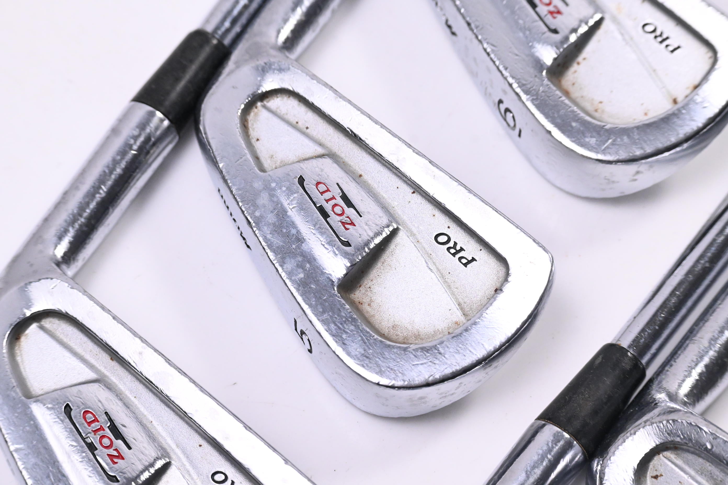 Mizuno T-Zoid Pro Irons / 4-PW+SW / X-Flex Steel Shafts