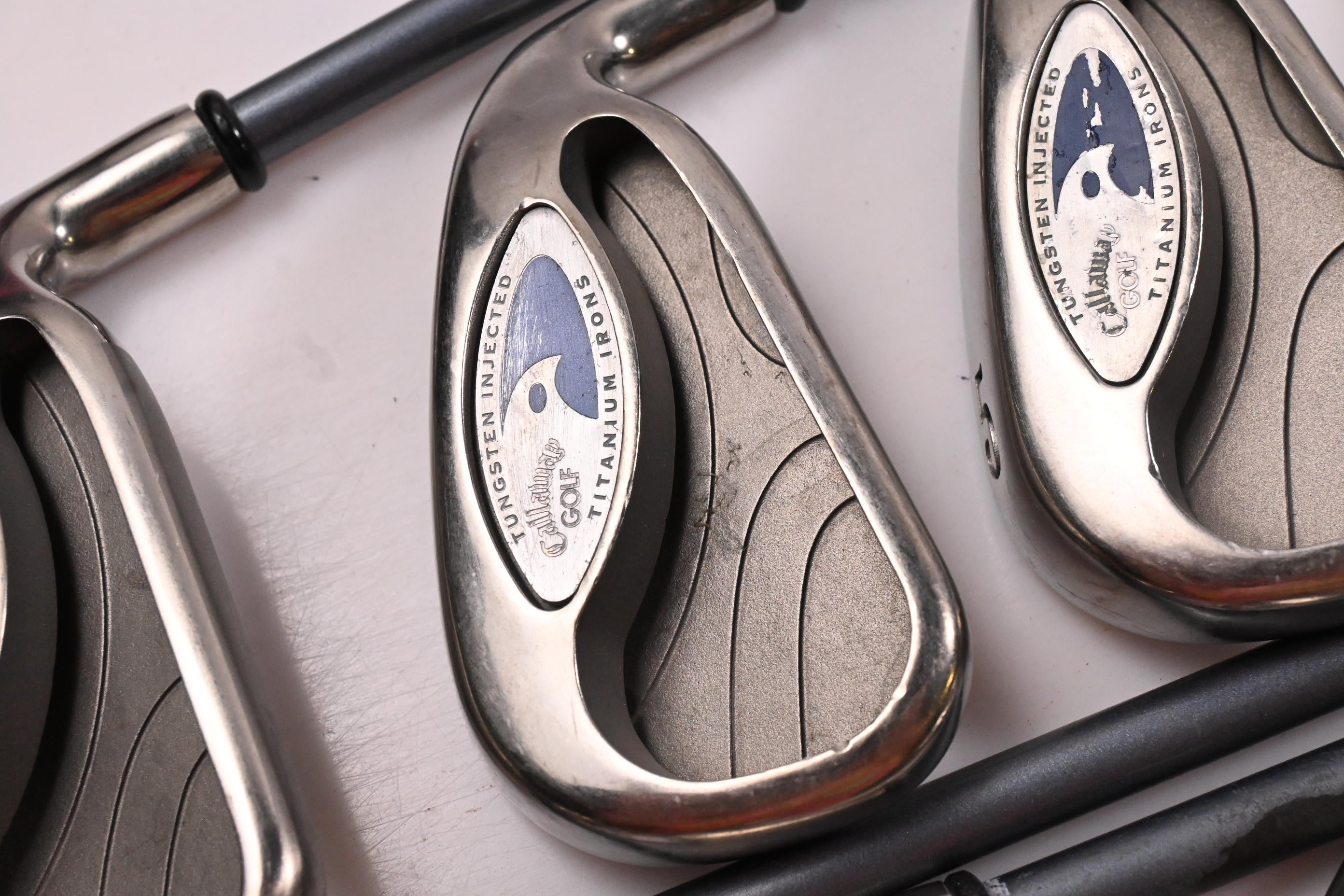 Callaway Hawk Eye Tungsten Titanium Irons / 3-PW+SW / Regular Flex Callaway