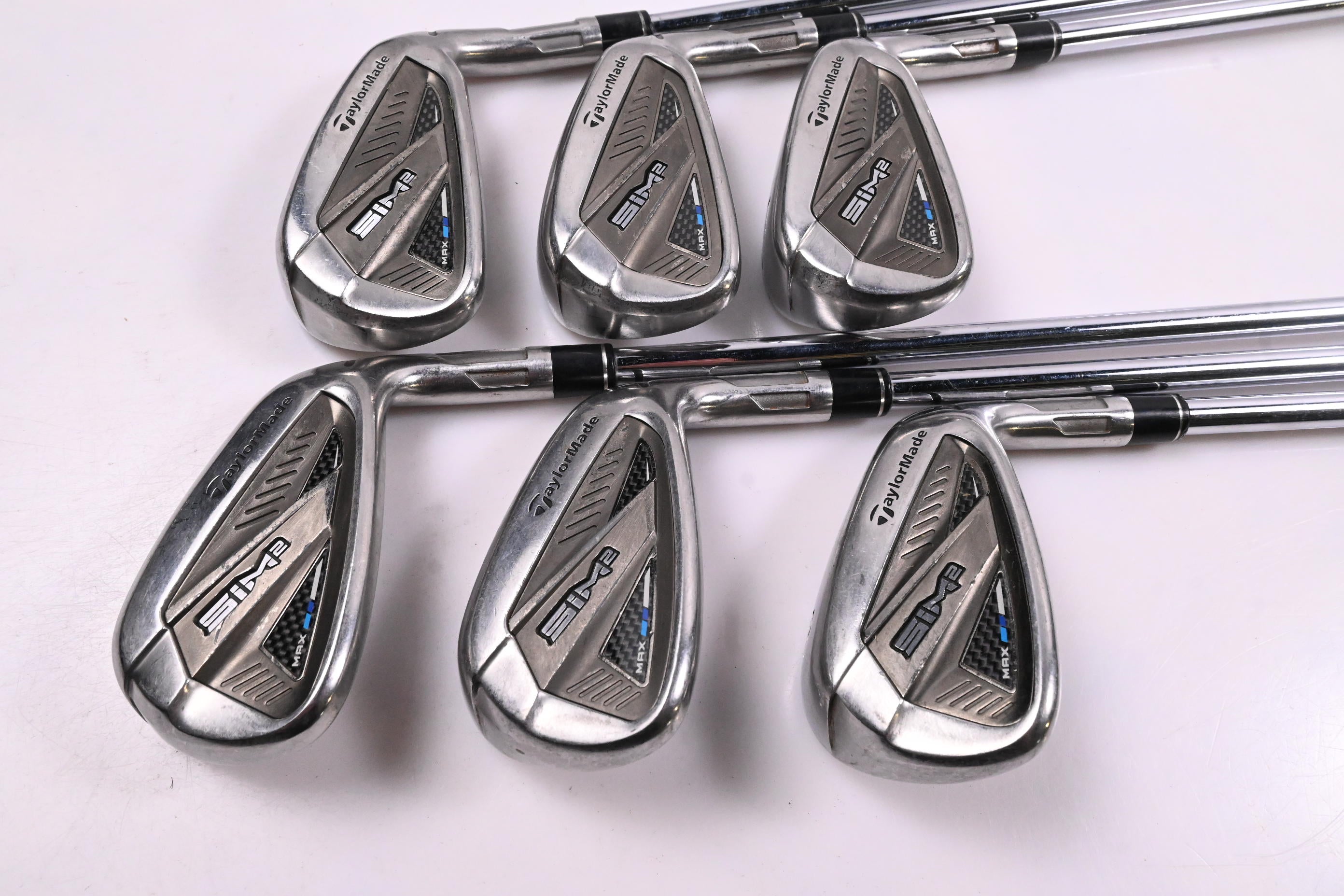 Taylormade SIM2 Max Irons / 5-PW / Regular Flex KBS Max MT 85 Shafts