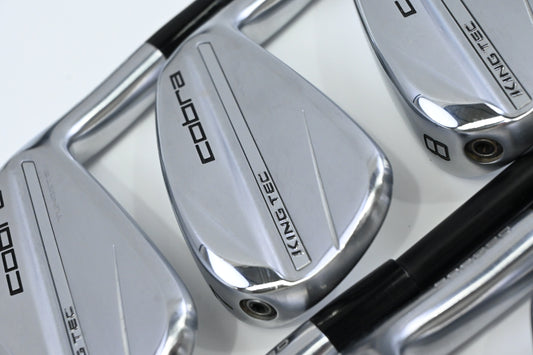 Cobra 2025 King Tec Irons / 6-PW+GW / Regular Flex KBS PGI 75 Shafts