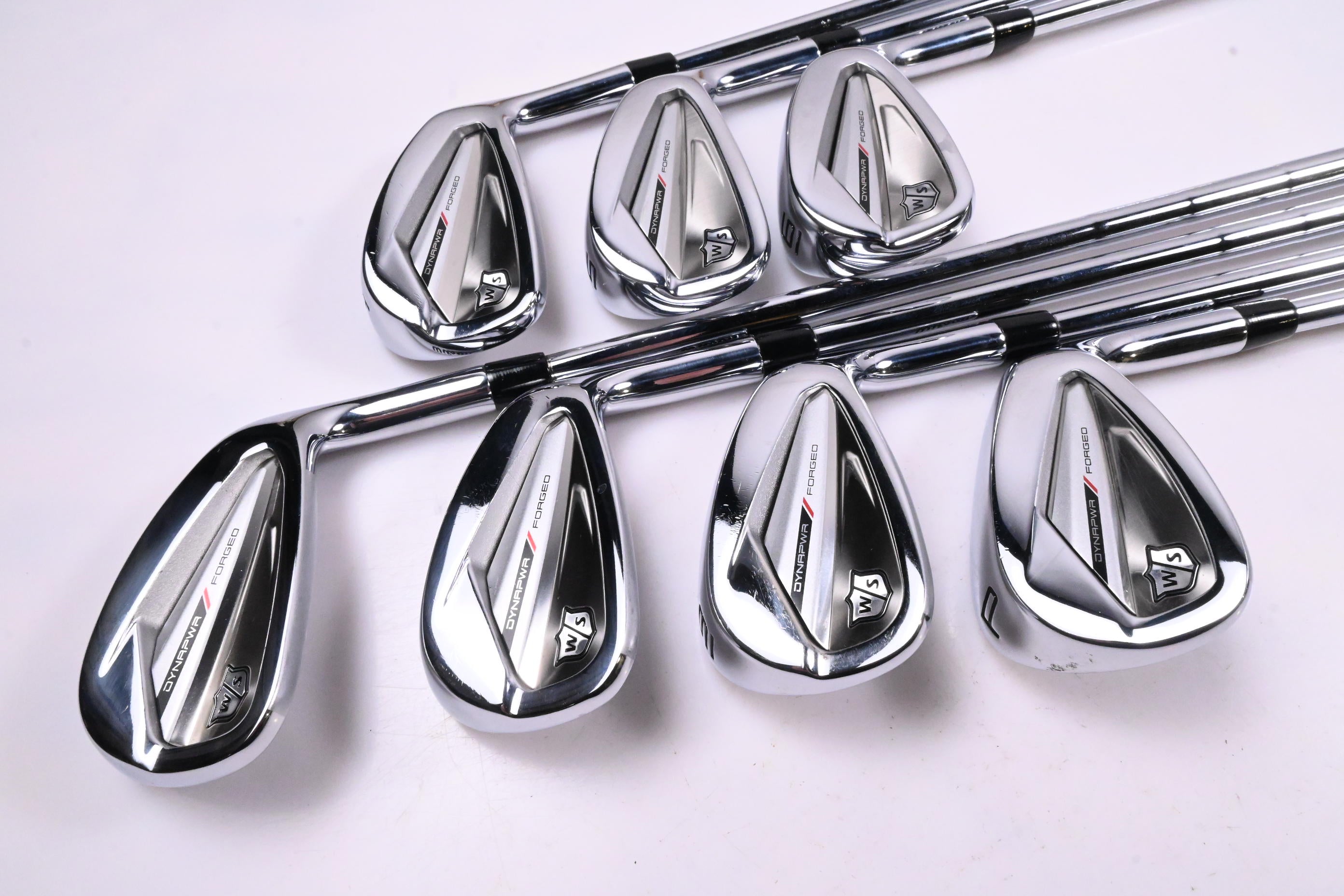 Wilson DYNAPWR Forged Irons / 4-PW / X-Flex KBS Tour 130 Shafts
