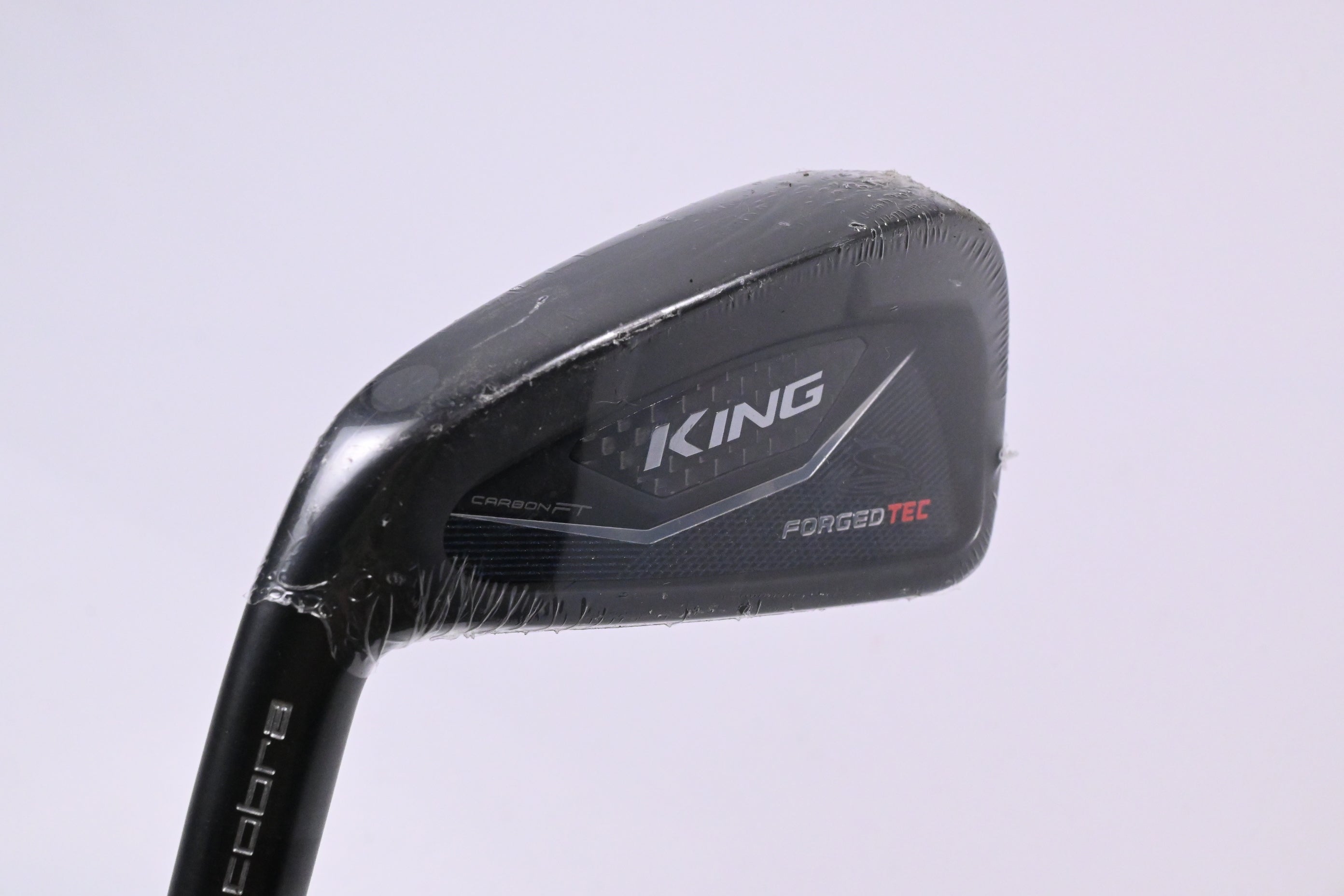 Left Hand Cobra King Forged Tec Black #4 Iron / 21 Degree / Stiff Flex KBS Tour