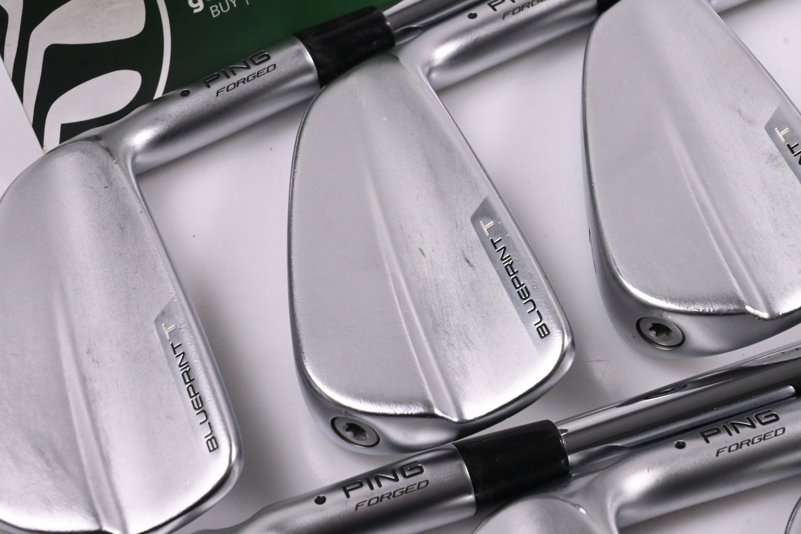 Ping Blueprint T Irons / 5-PW / Black Dot / X-Flex Dynamic Gold X100 120