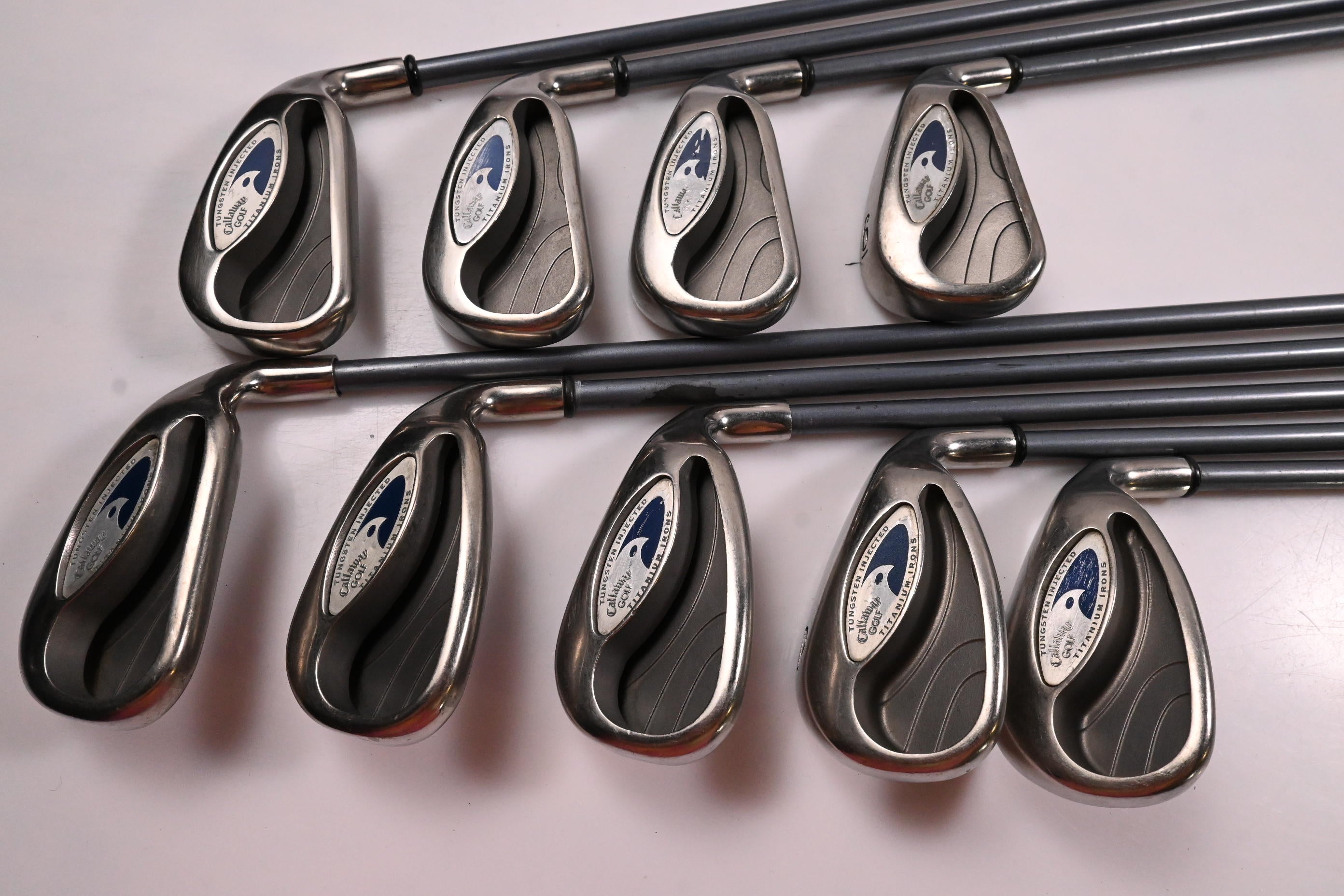 Callaway Hawk Eye Tungsten Titanium Irons / 3-PW+SW / Regular Flex Callaway