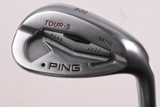Ping Tour-S Lob Wedge / 58 Degree / Black Dot / Regular Flex Dynamic Gold R300