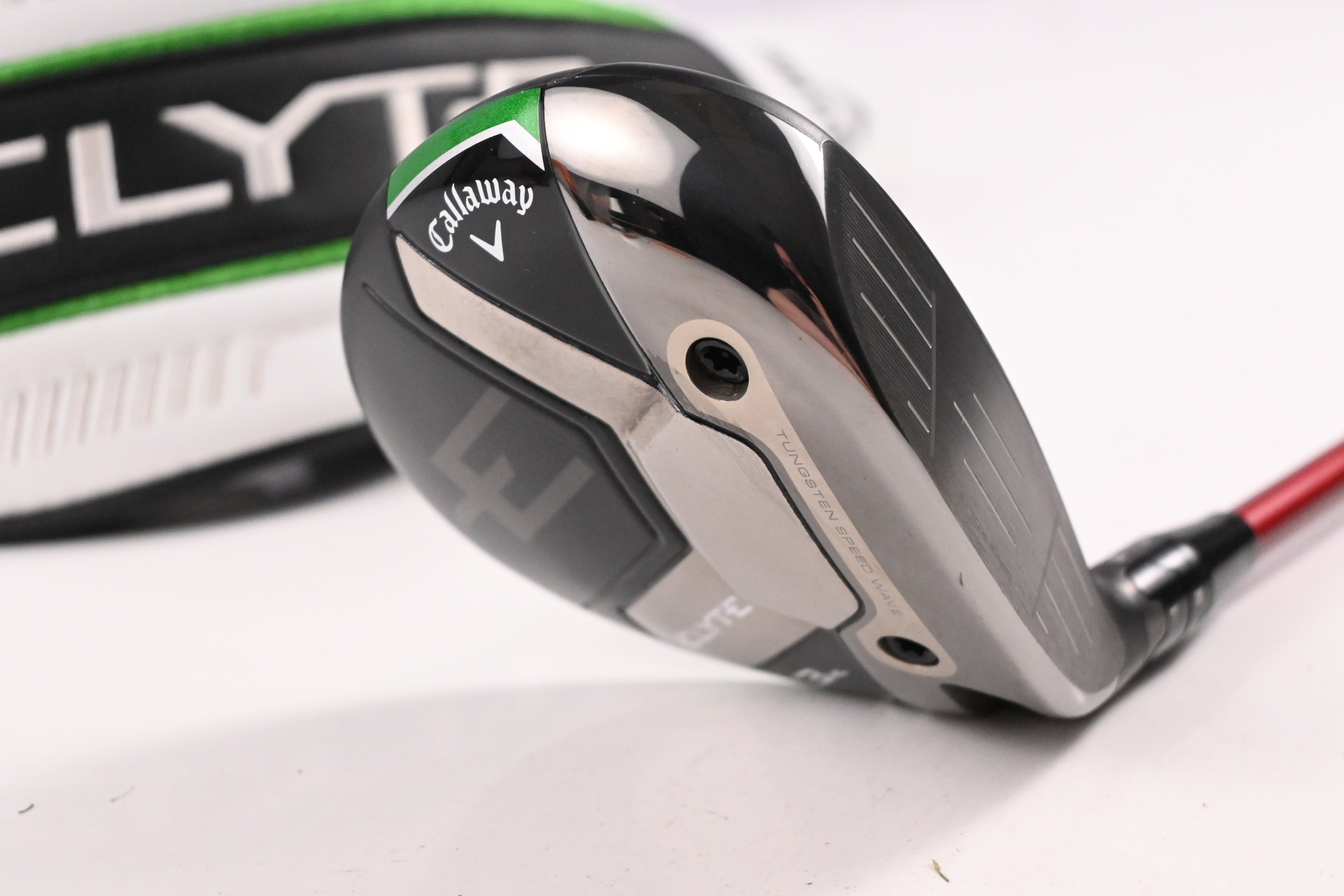 Callaway Elyte #3 HL Wood / 16.5 Degree / Stiff Flex Denali Red 70 Shaft