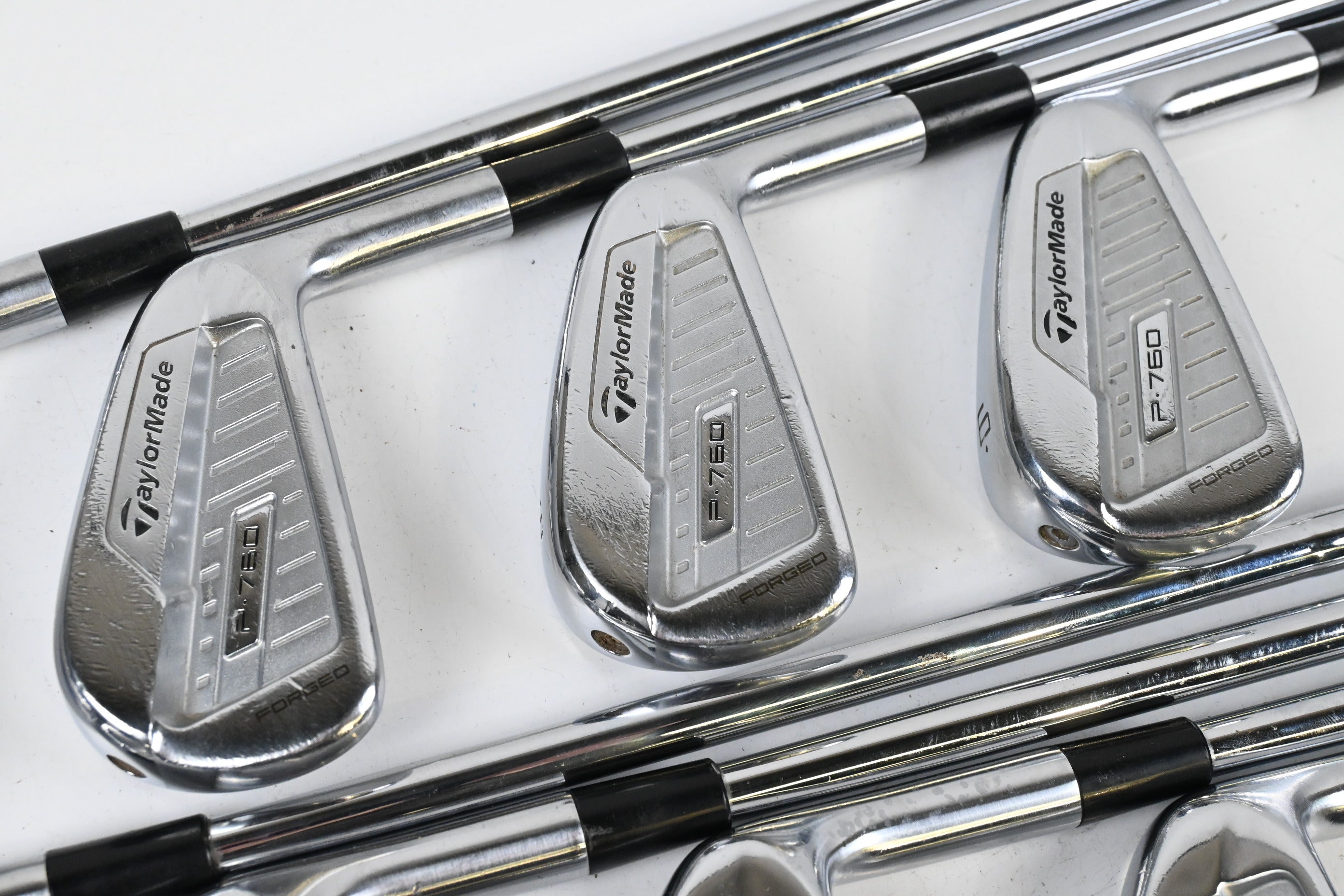 Taylormade P760 Irons / 3-PW / Stiff Flex Dynamic Gold 120 S300