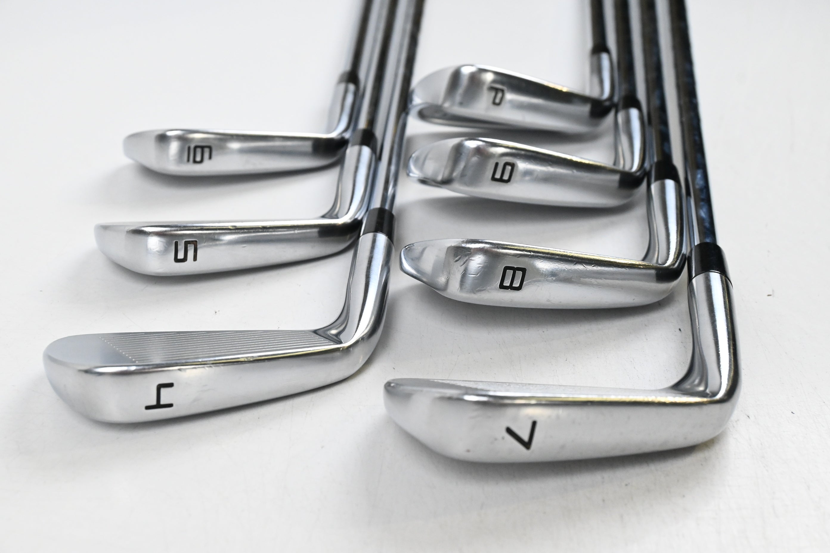 Taylormade P7MC 2020 Irons / 4-PW / Stiff Flex KBS Tour Shafts