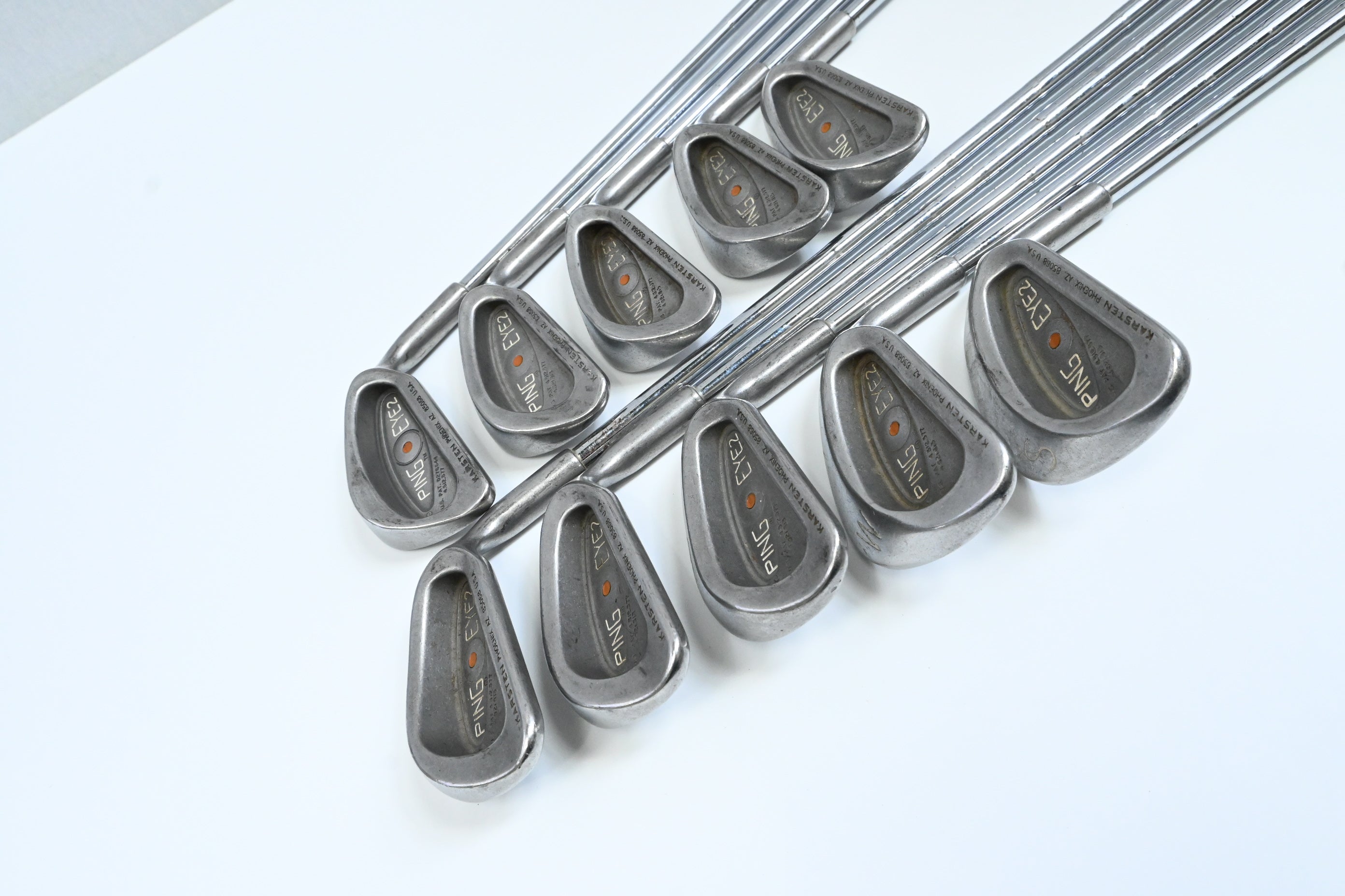 Ping Eye 2 Irons / 2-PW+SW / Orange Dot / Stiff Flex Ping ZZ Lite Shafts