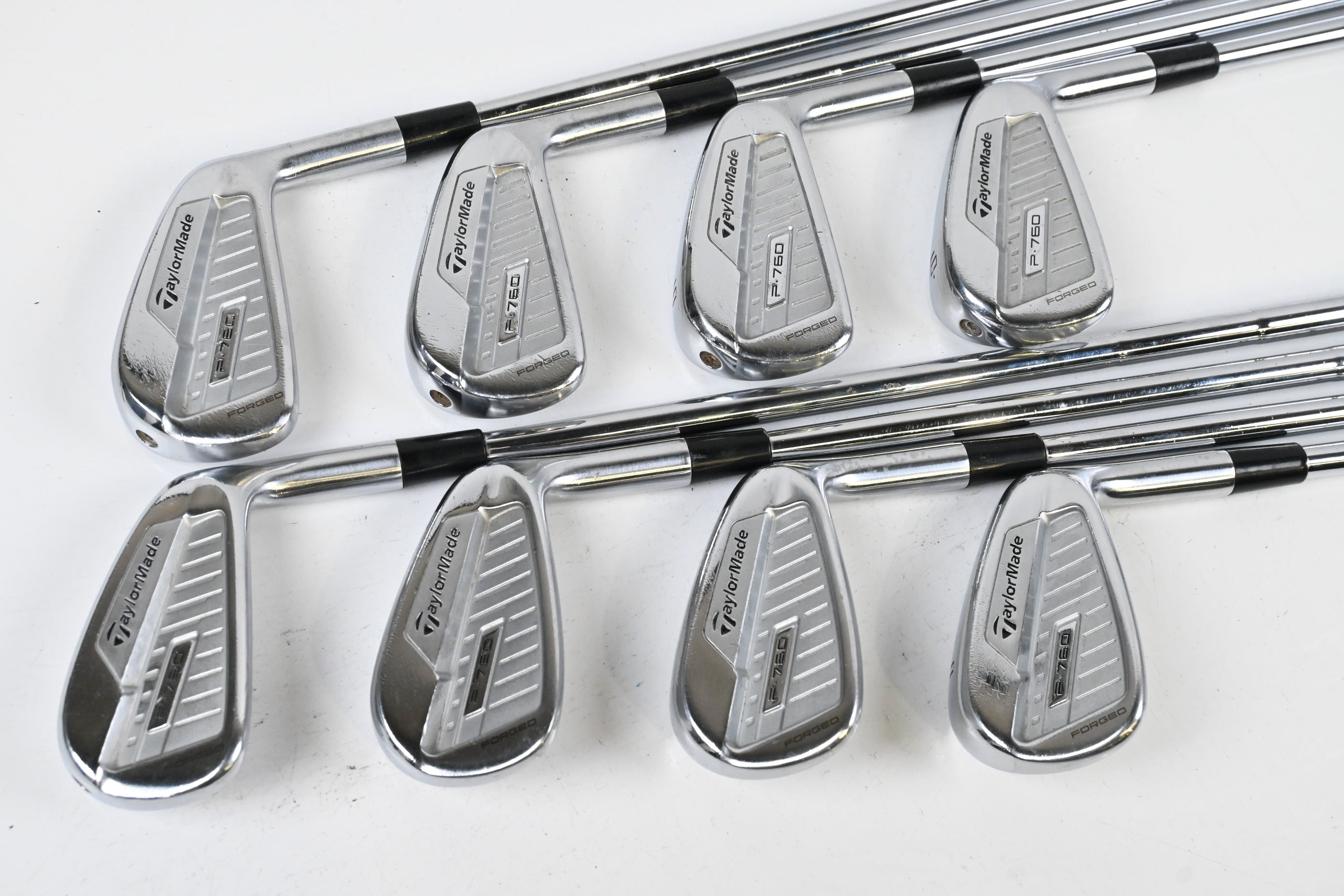 Taylormade P760 Irons / 3-PW / Stiff Flex Dynamic Gold 120 S300