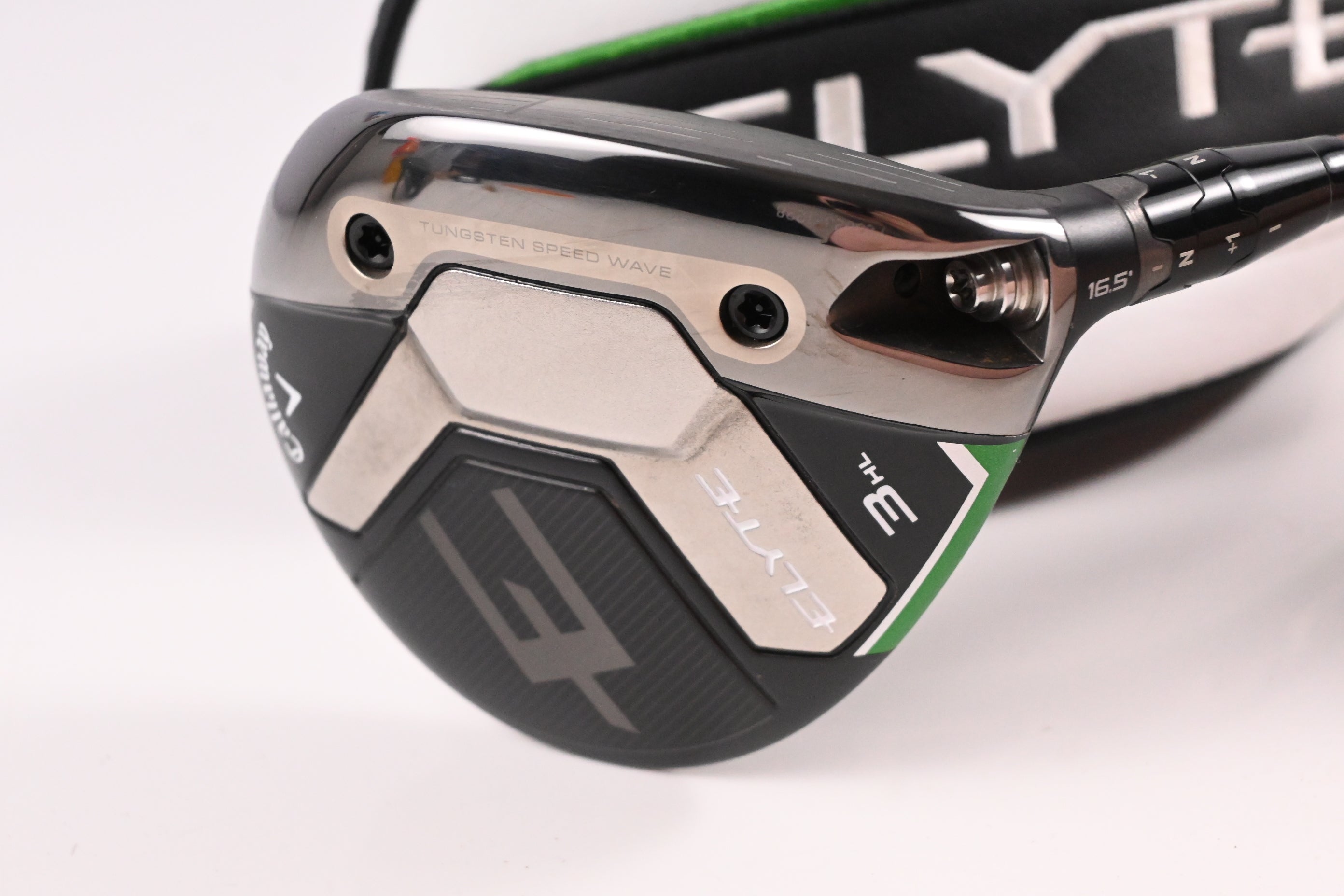 Callaway Elyte #3 HL Wood / 16.5 Degree / Stiff Flex Denali Red 70 Shaft
