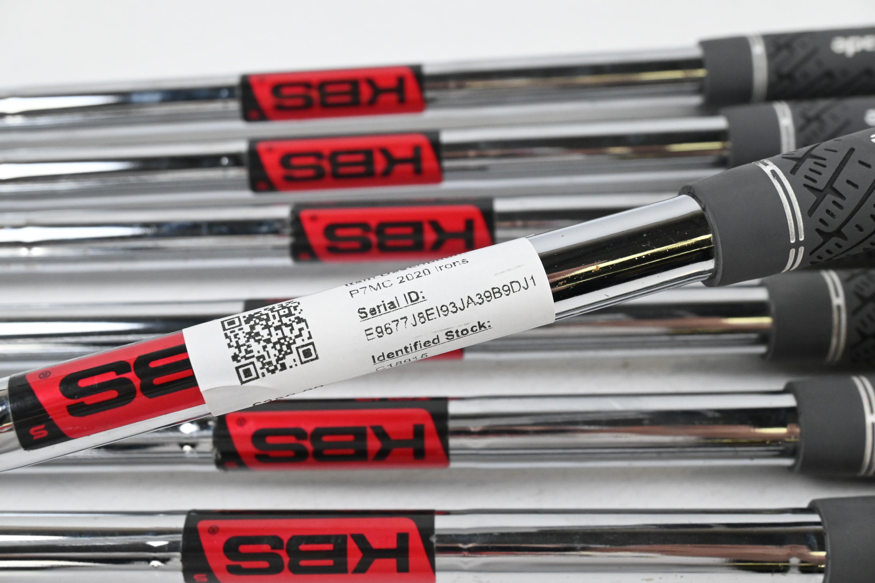 Taylormade P7MC 2020 Irons / 4-PW / Stiff Flex KBS Tour Shafts