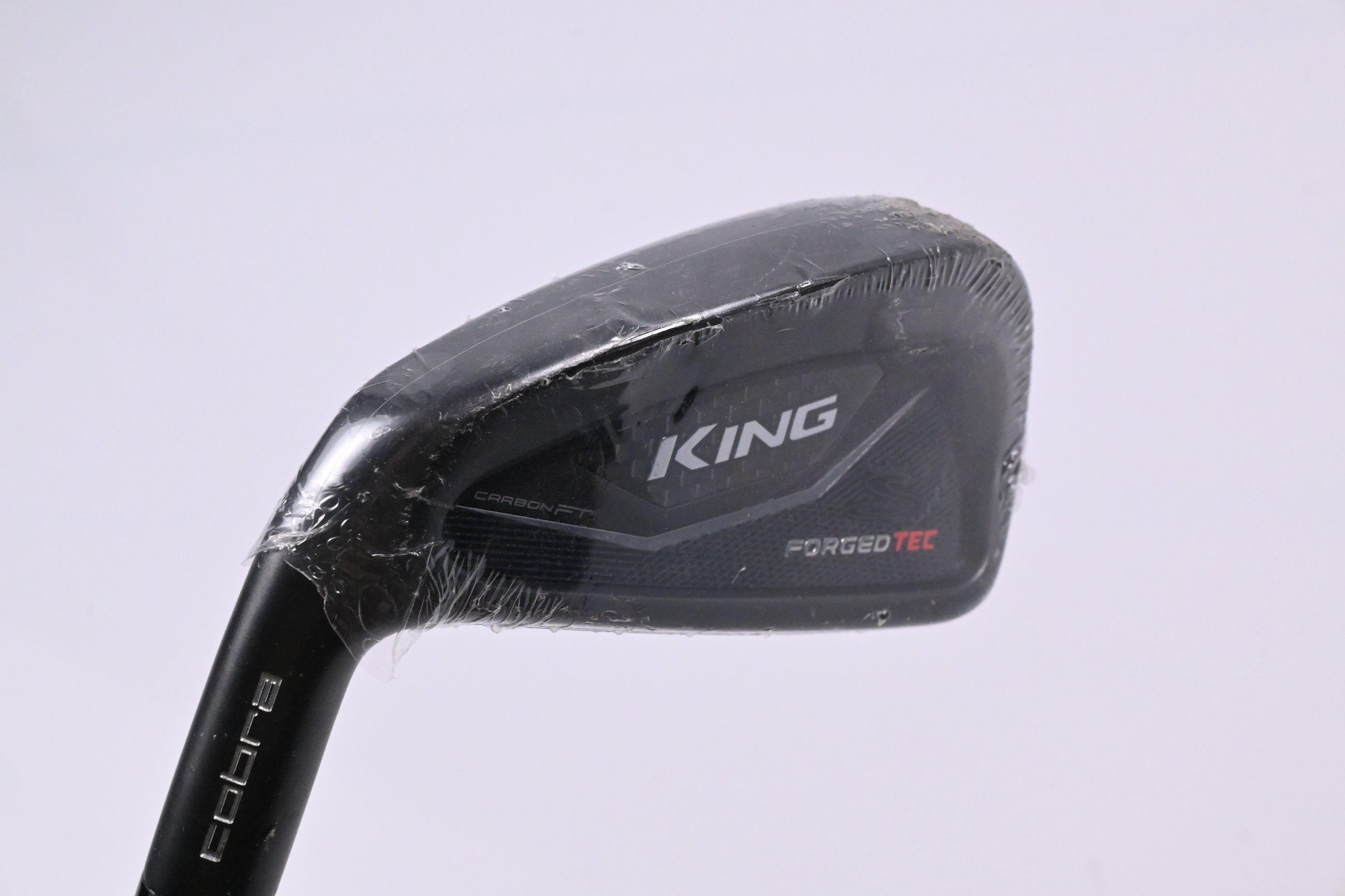 Left Hand Cobra King Forged Tec Black #4 Iron / 21 Degree / Stiff Flex KBS Tour