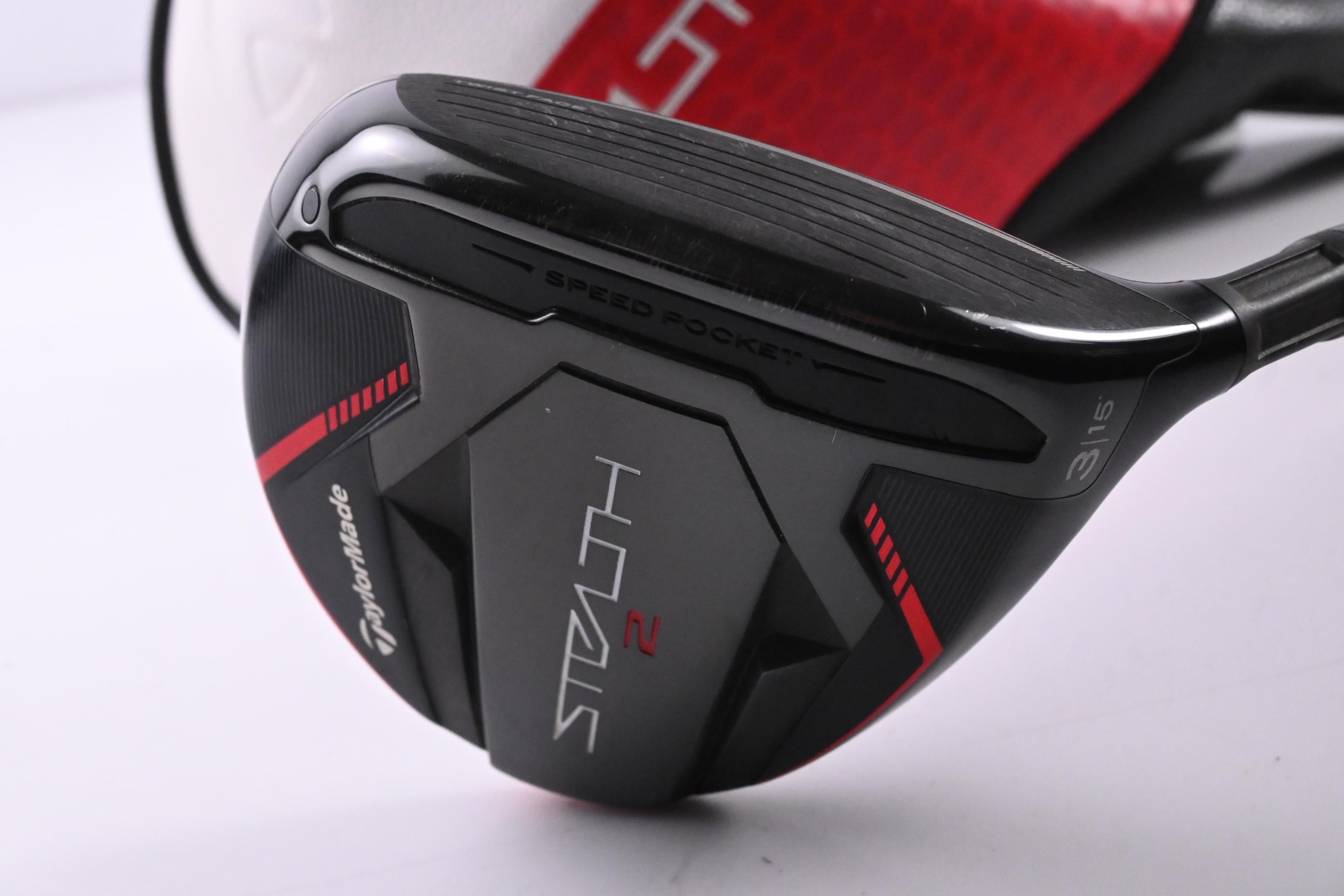 Taylormade Stealth 2 #3 Wood / 15 Degree / Regular Flex Fujikura Ventus TR Red 5