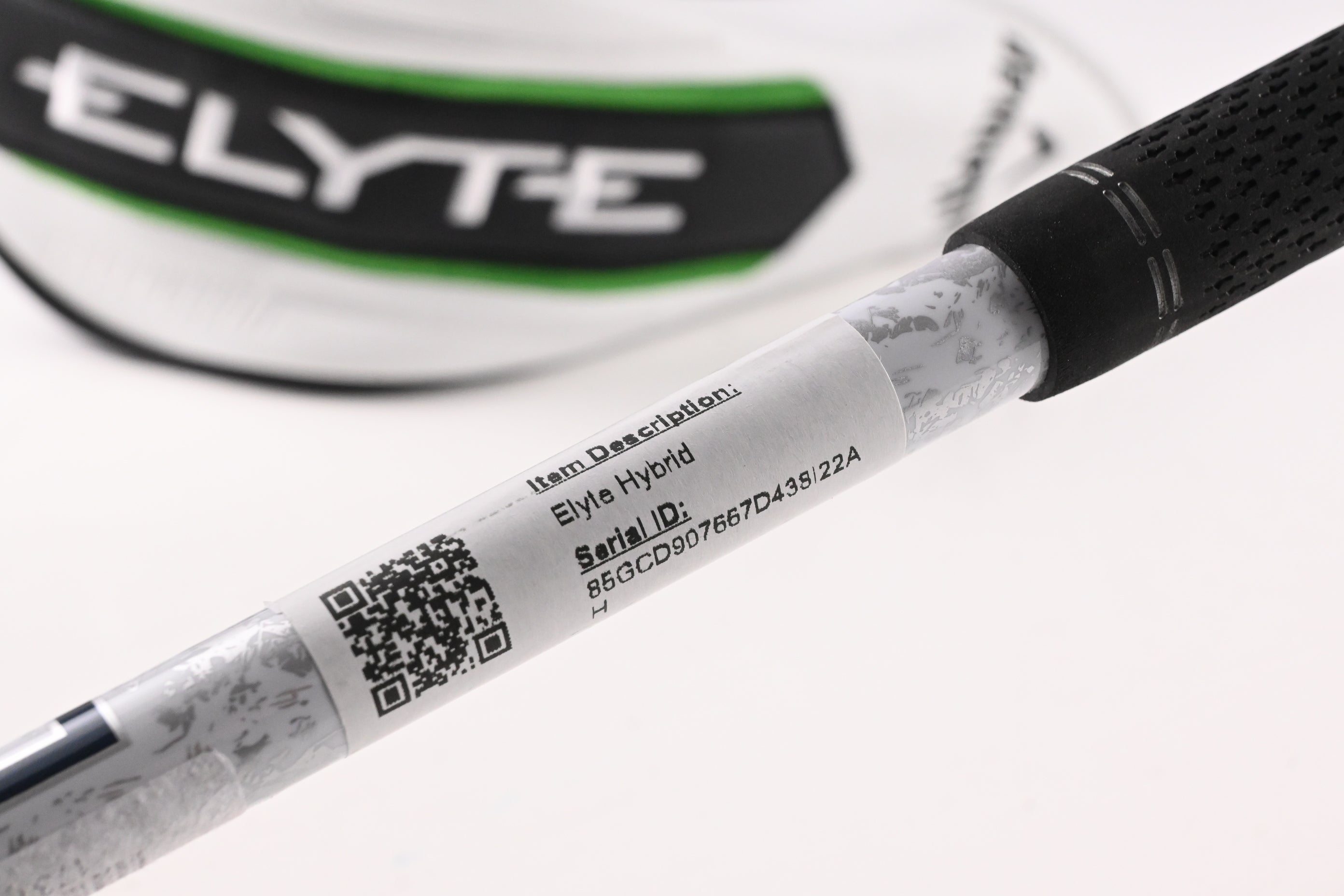 Callaway Elyte #4 Hybrid / 22 Degree / Regular Flex Denali Charcoal 60 Shaft