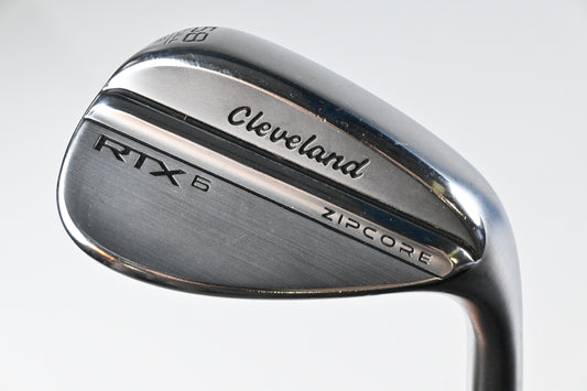 Cleveland RTX 6 Zipcore Lob Wedge / 60 Degree / Stiff Flex KBS Hi-Rev 2.0 125