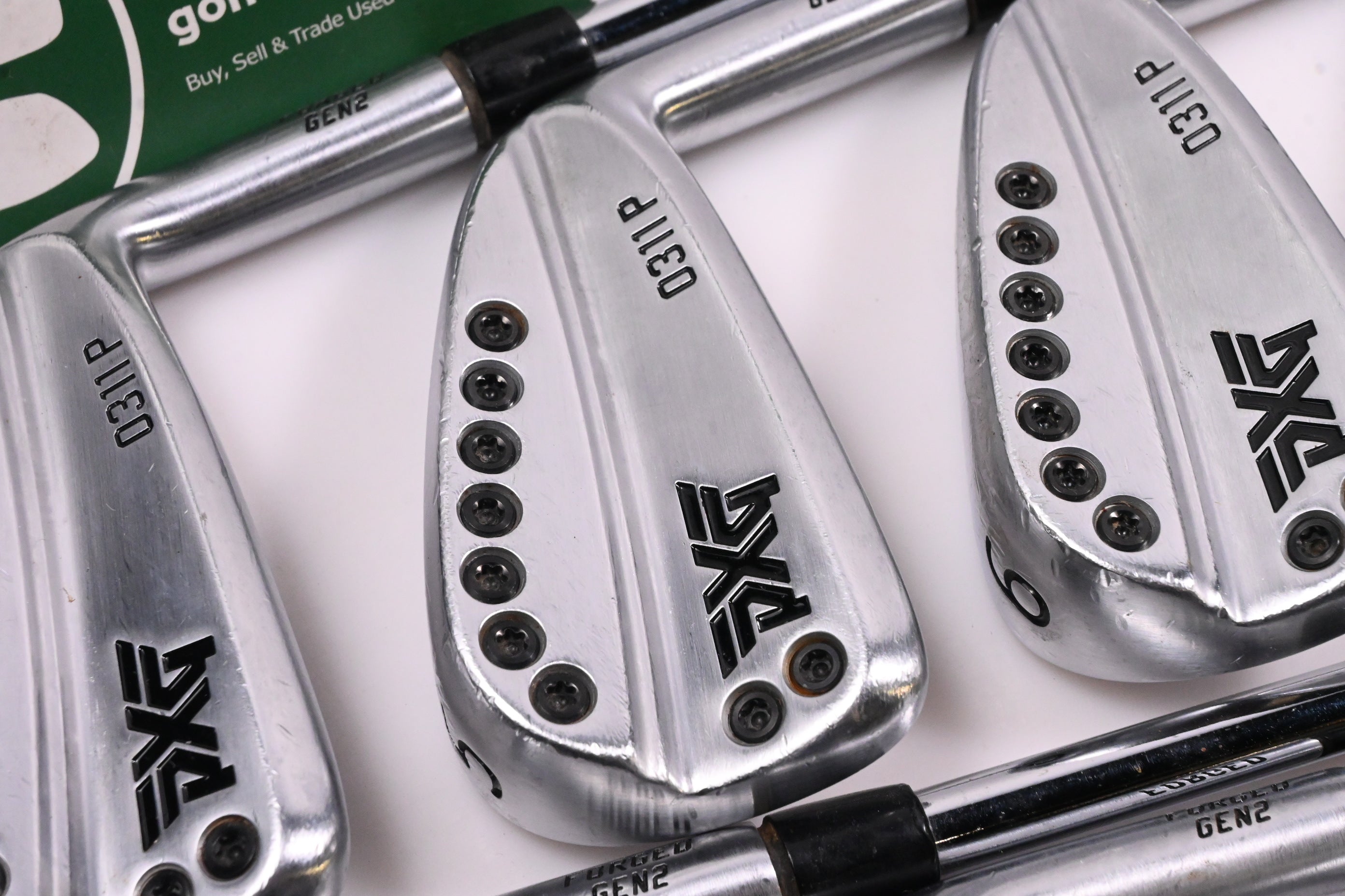 PXG 0311 P Gen2 Irons / 4-PW+GW / Stiff Flex Elevate Tour Shafts