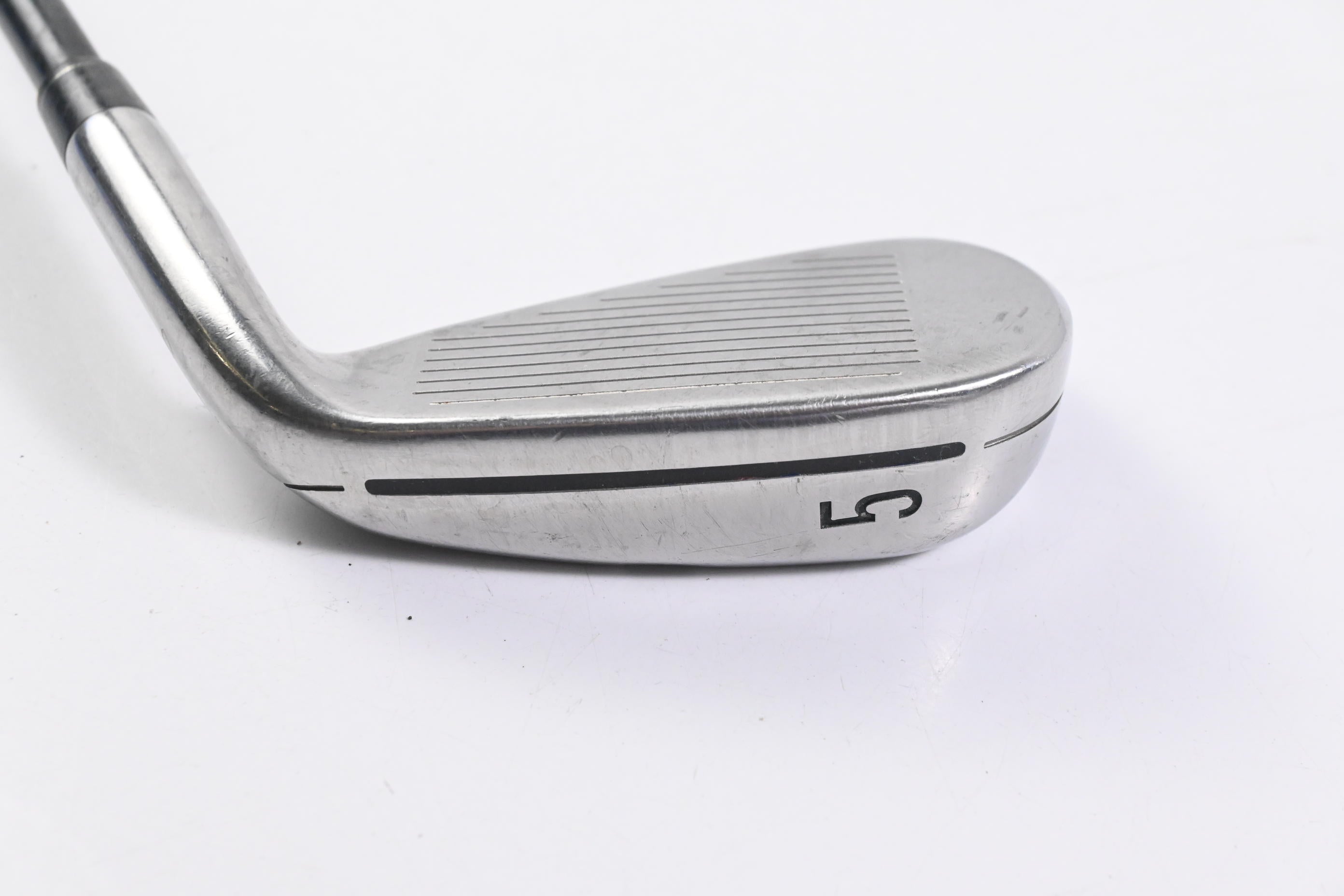 Left Hand Taylormade M4 #5 Iron / 21.5 Degree / Regular Flex Fujikura Atmos Red