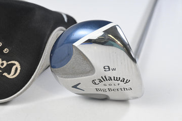 Ladies Callaway Big Bertha 2007 #9 Wood / 24 Degree / Ladies Flex Aldila 50 Shaft
