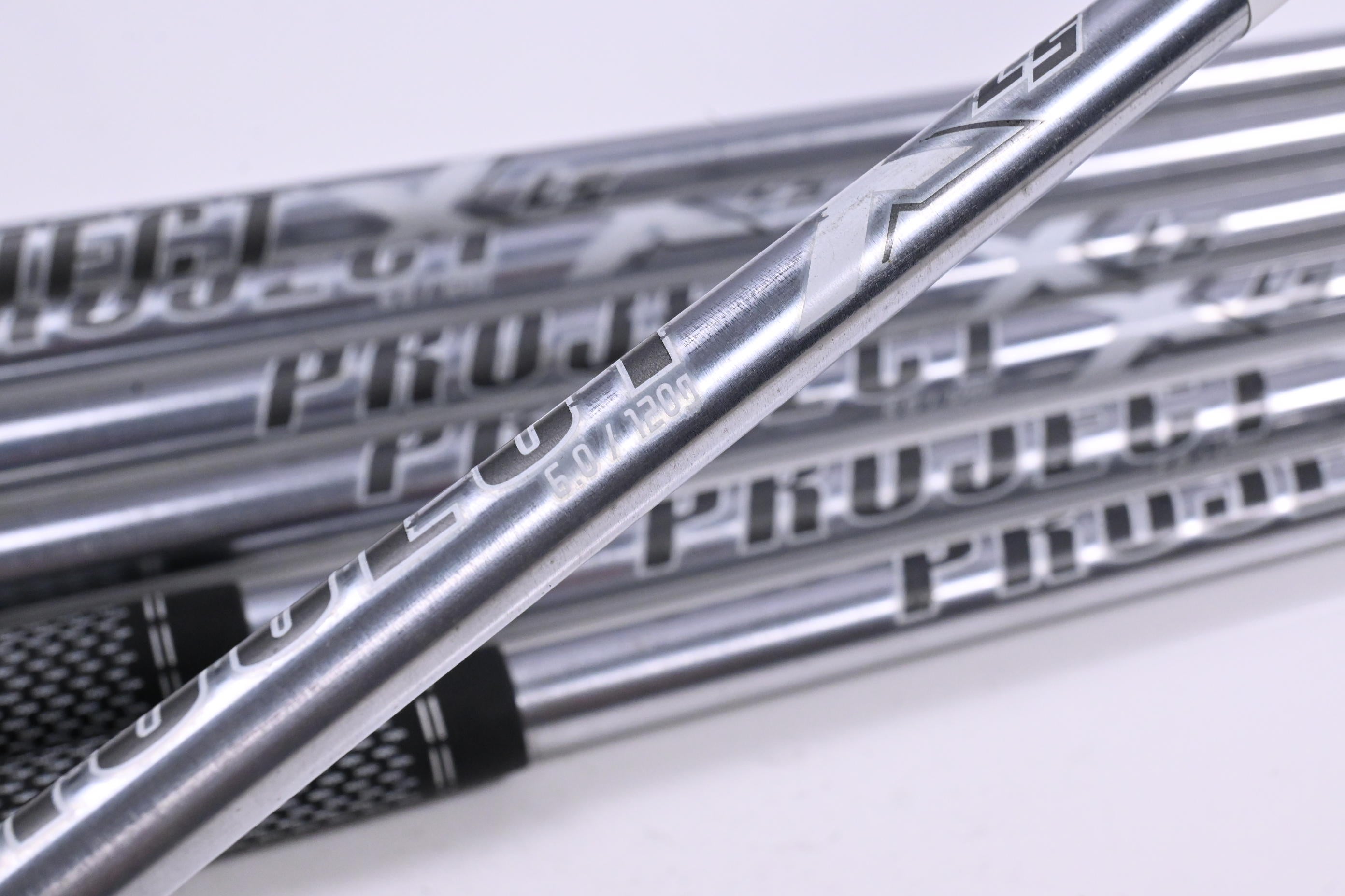 Project X LS 120 Iron Shafts / Stiff Flex / Set of 7 / .355" Taper Tips