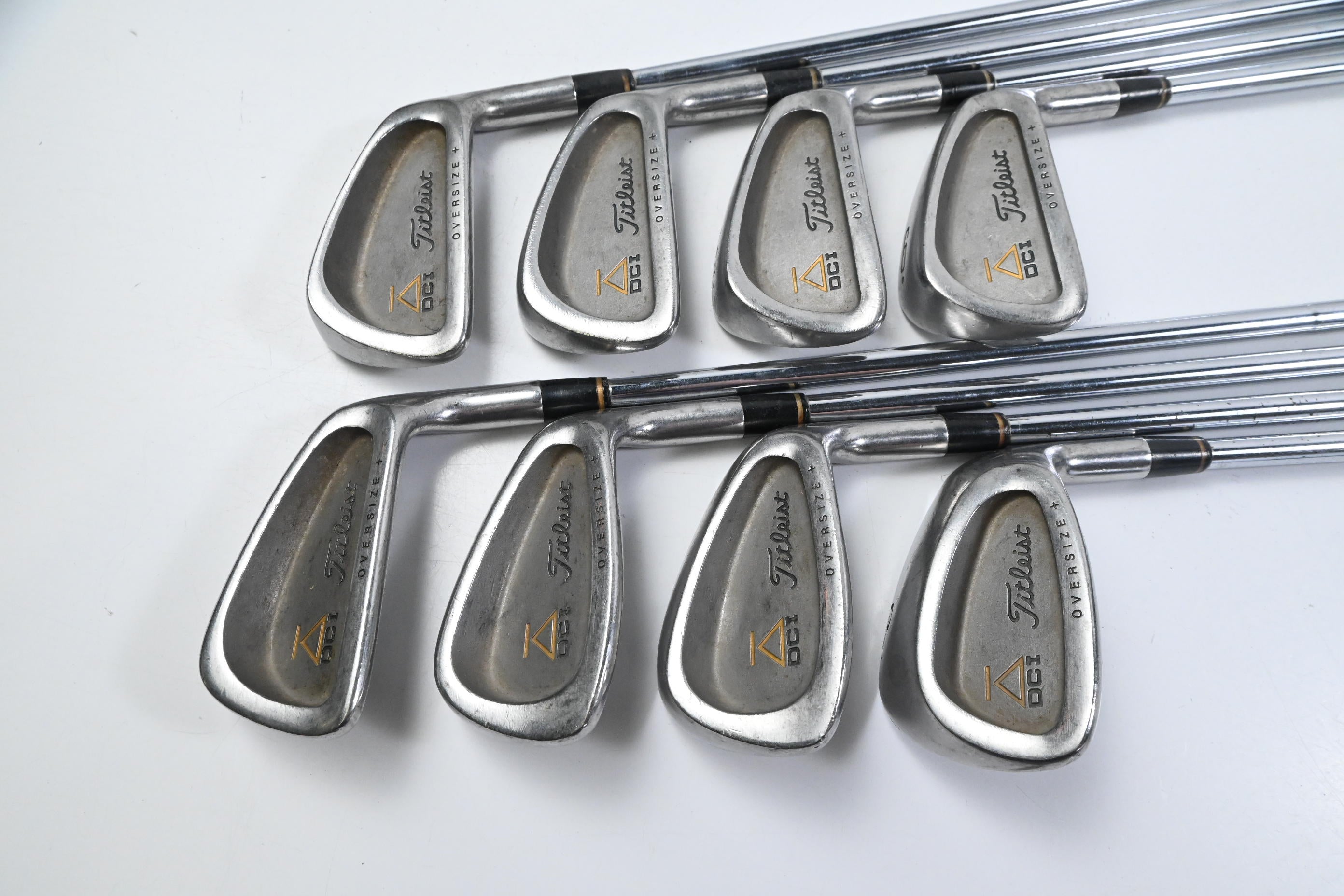 Titleist DCI Oversize+ Gold Irons / 3-PW / Regular Flex Titleist Tri-Spec Shafts