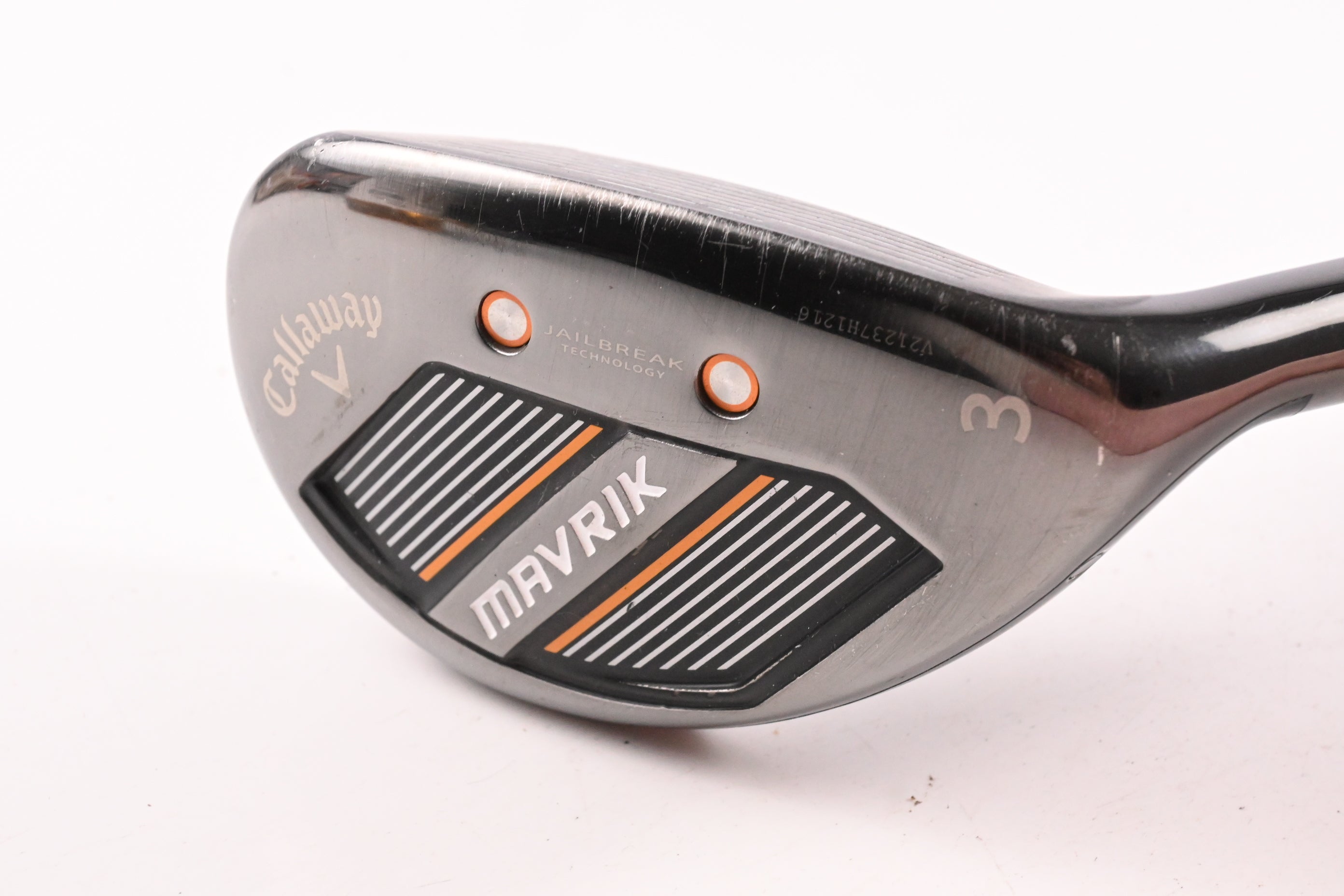 Callaway Mavrik #3 Hybrid / 18 Degree / Stiff Flex Catalyst 75 HY Shaft