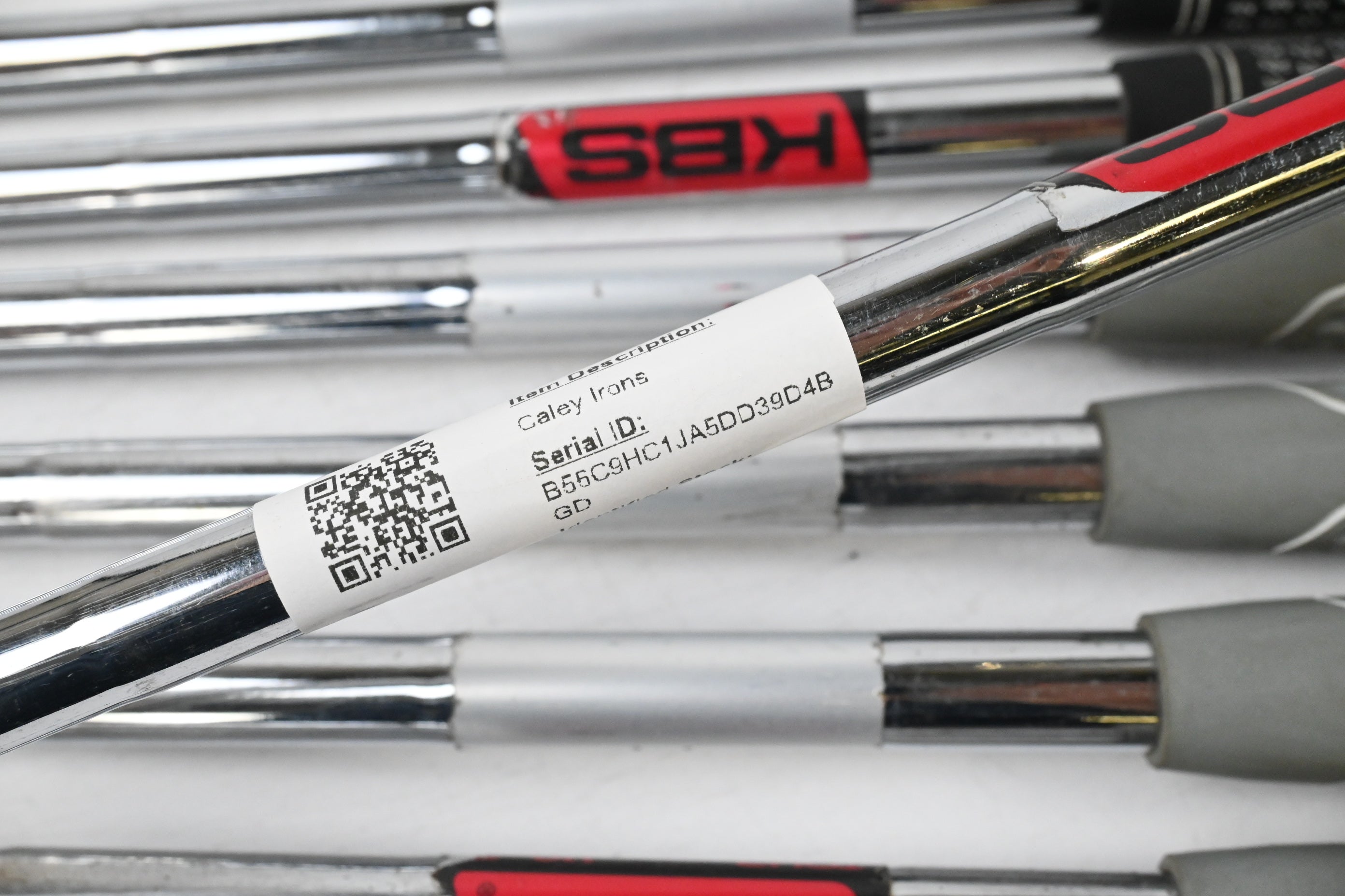 Caley Irons / 4-PW / Regular Flex KBS Tour 110 Shafts