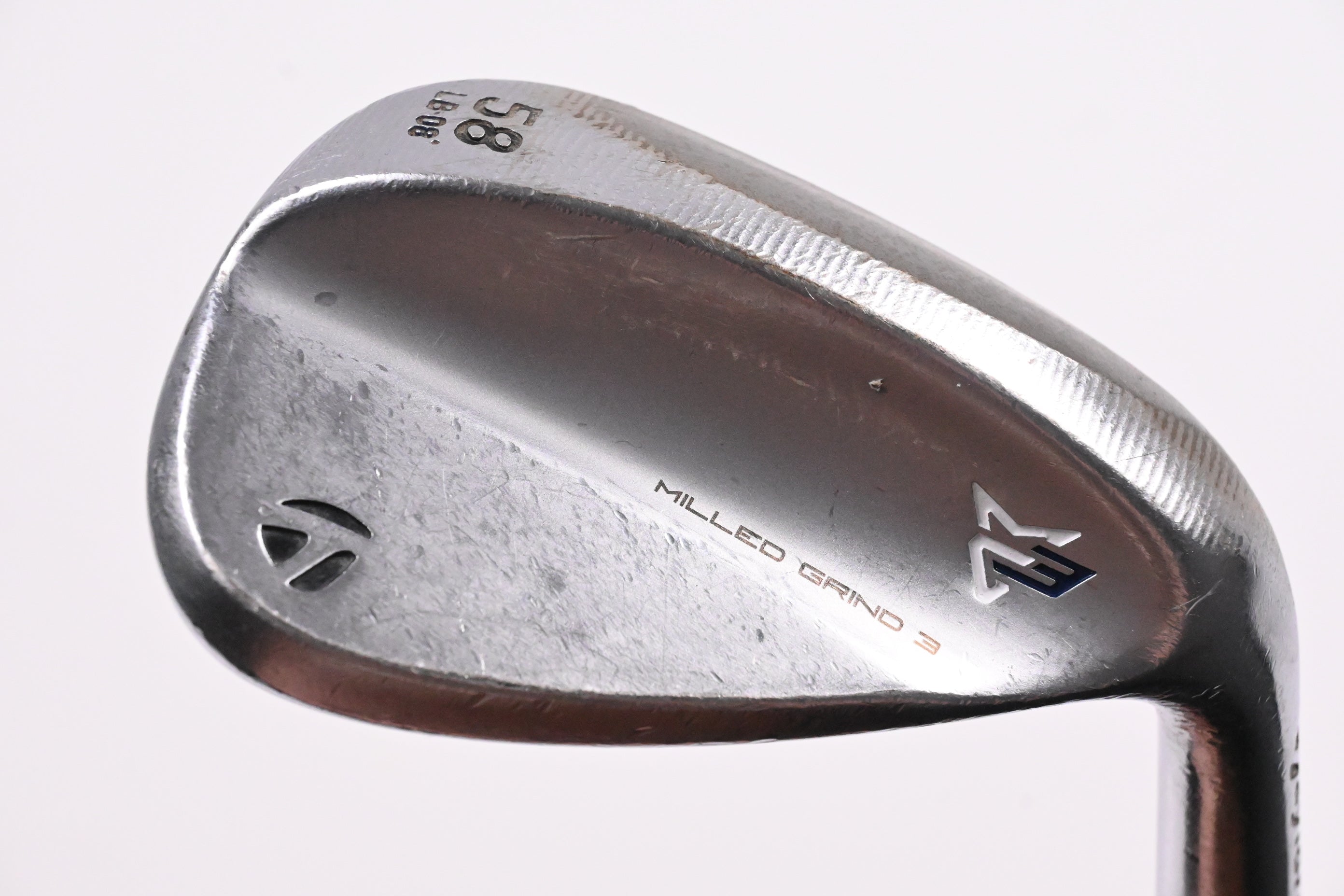 Taylormade Milled Grind 3 Chrome Lob Wedge / 58 Degree / Stiff Flex Dynamic Gold