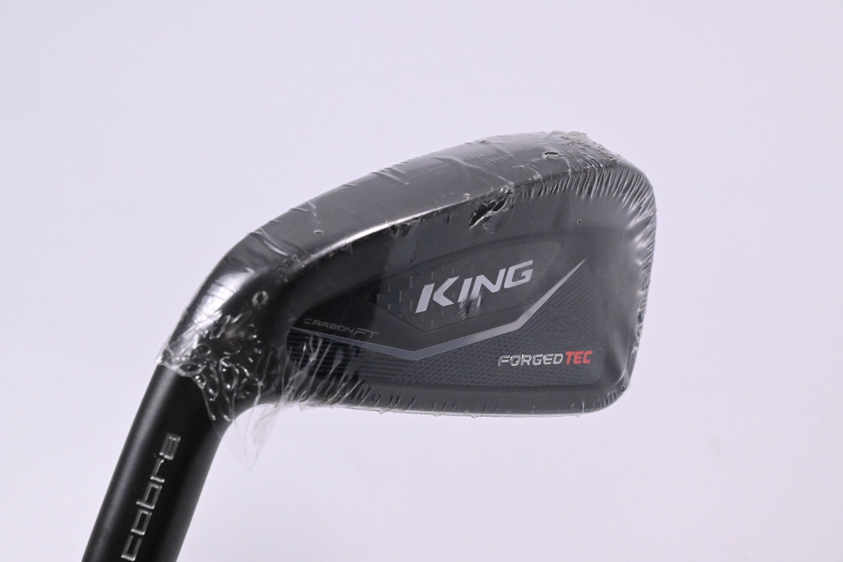 Left Hand Cobra King Forged Tec Black #4 Iron / 21 Degree / Stiff Flex KBS Tour
