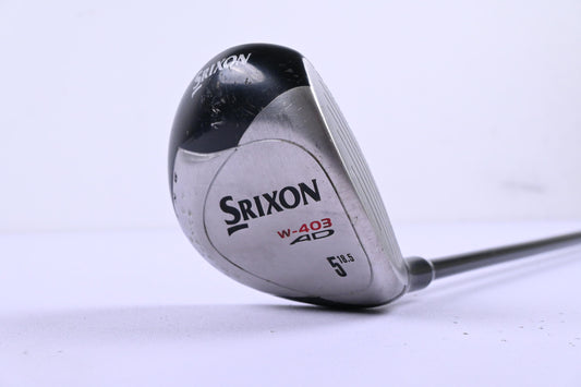 Srixon W-403 AD #5 Wood / 18.5 Degree / Regular Flex Srixon SV-3000 59 Shaft