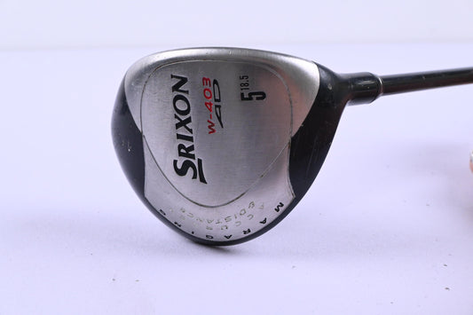 Srixon W-403 AD #5 Wood / 18.5 Degree / Regular Flex Srixon SV-3000 59 Shaft