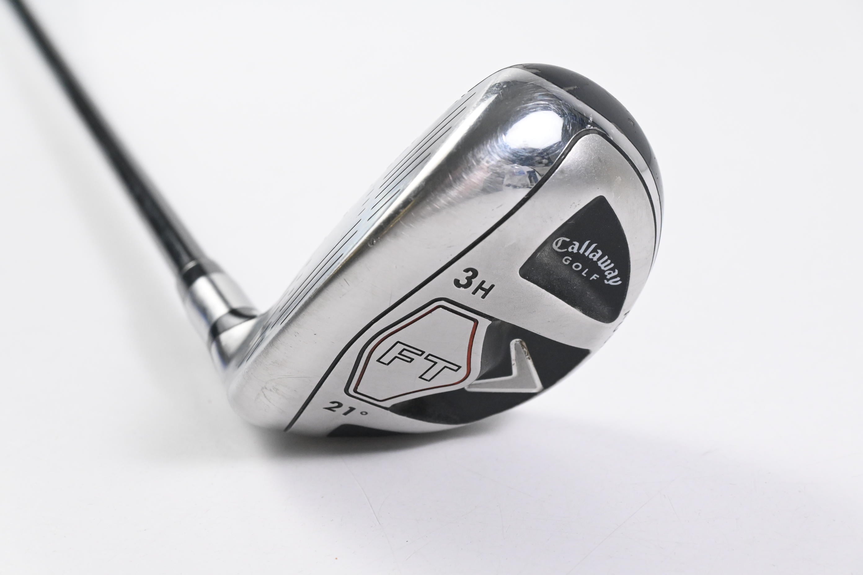 Left Hand Callaway FT #3 Hybrid / 21 Degree / Stiff Flex Fujikura Fit-On Shaft