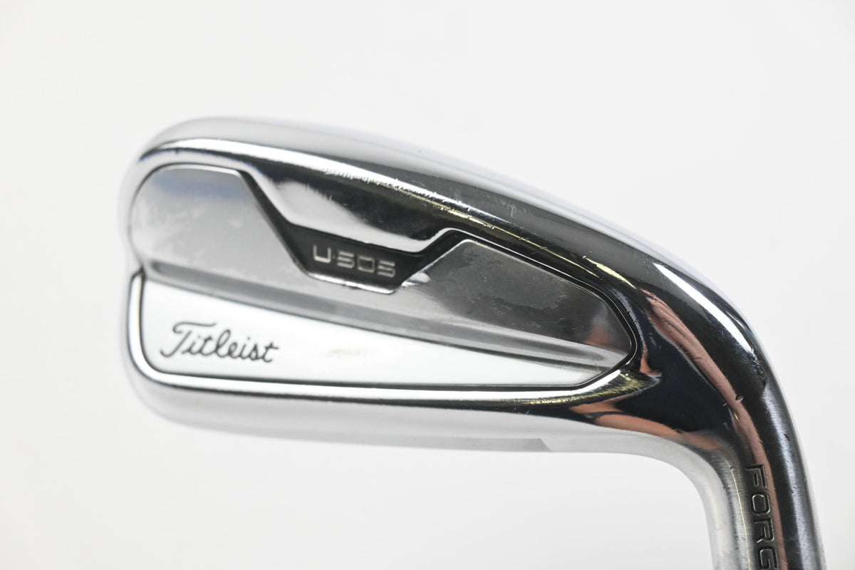 Titleist U505 2021 #3 Iron / 20 Degree / Stiff Flex HZRDUS RDX Smoke Black 80
