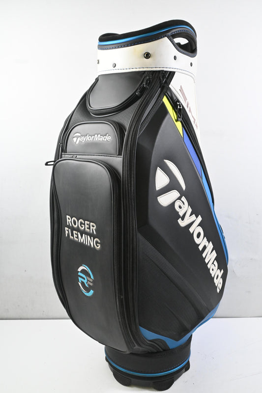Taylormade Sim2 Tour Bag / 6-Way Divider / White, Black & Blue