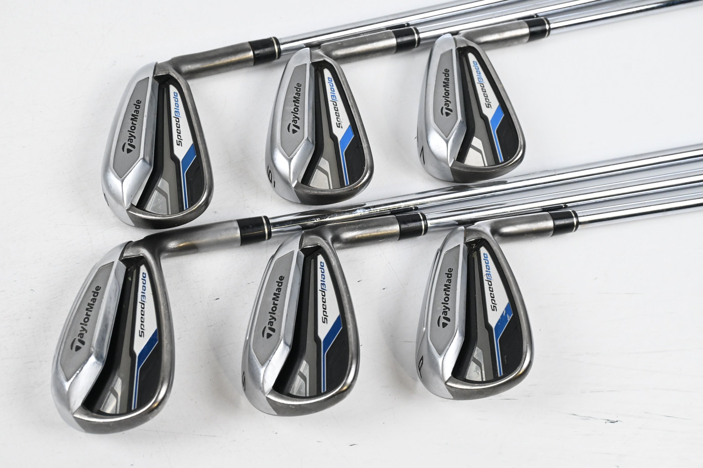Taylormade Speedblade Irons / 5-PW / Stiff Flex KBS C-Taper 90 Shafts