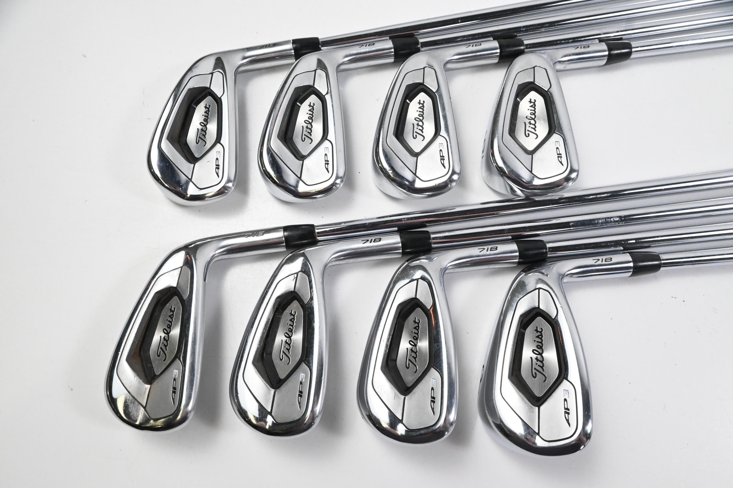 Titleist 718 AP3 Irons / 3-PW / Stiff Flex Project X LZ 120 Shafts
