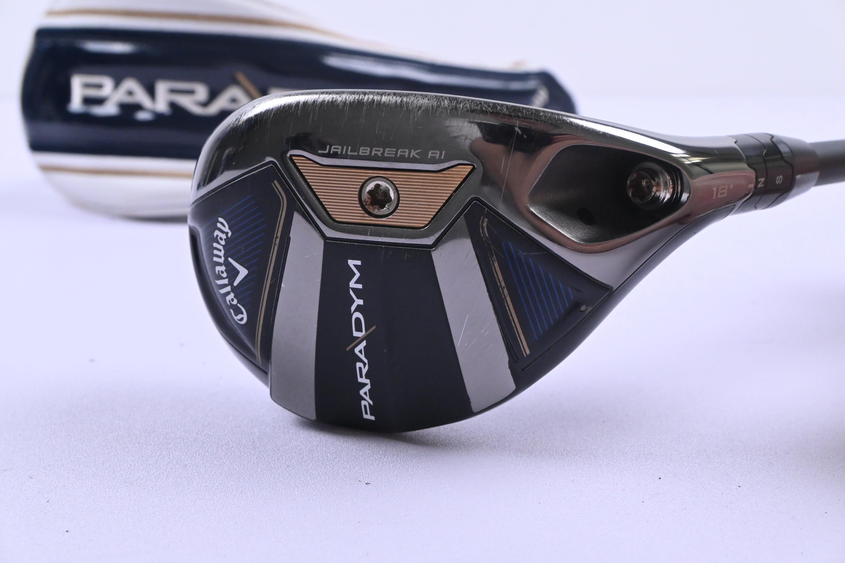 Callaway Paradym #3 Hybrid / 18 Degree / Stiff Flex KBS Hybrid 80 Shaft