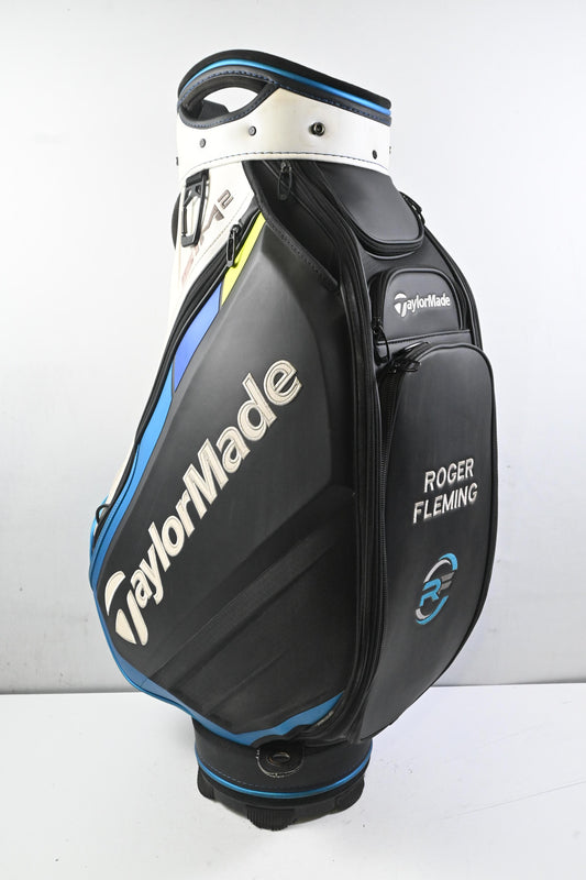 Taylormade Sim2 Tour Bag / 6-Way Divider / White, Black & Blue
