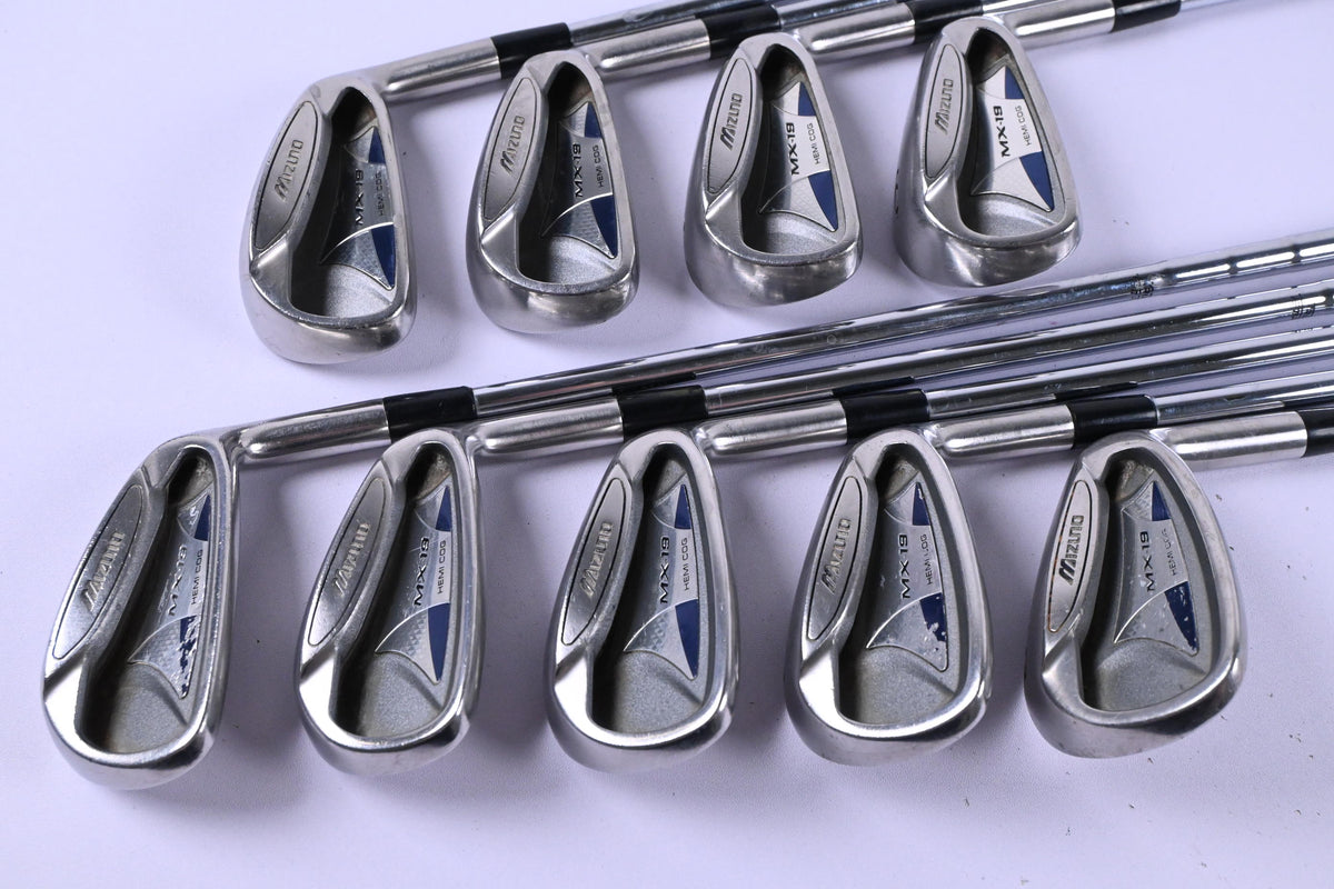 Mizuno MX-19 Irons / 3-PW+SW / Regular Flex Mizuno DynaFlex Shafts